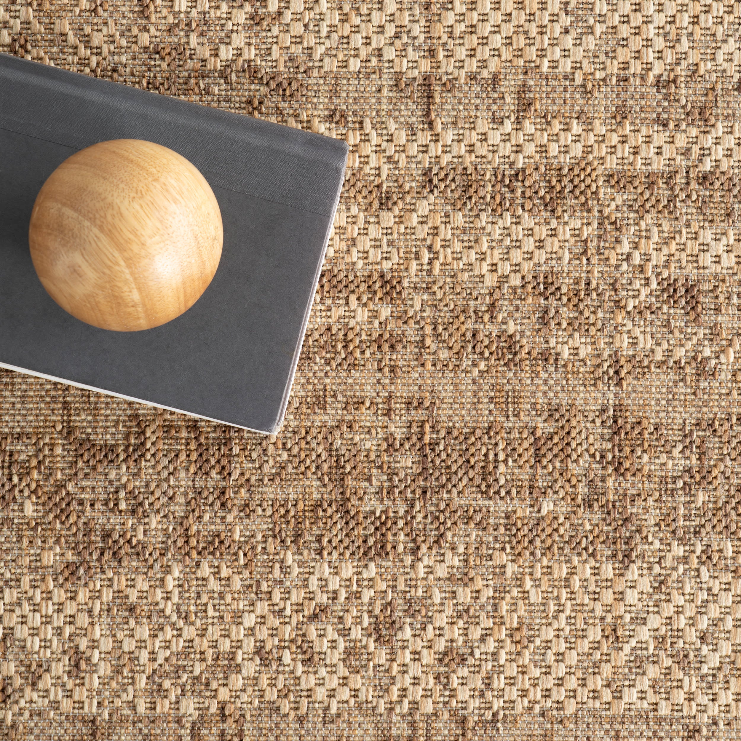 Ophira Abstract Indoor/Outdoor Rug | Light Brown - Image 7