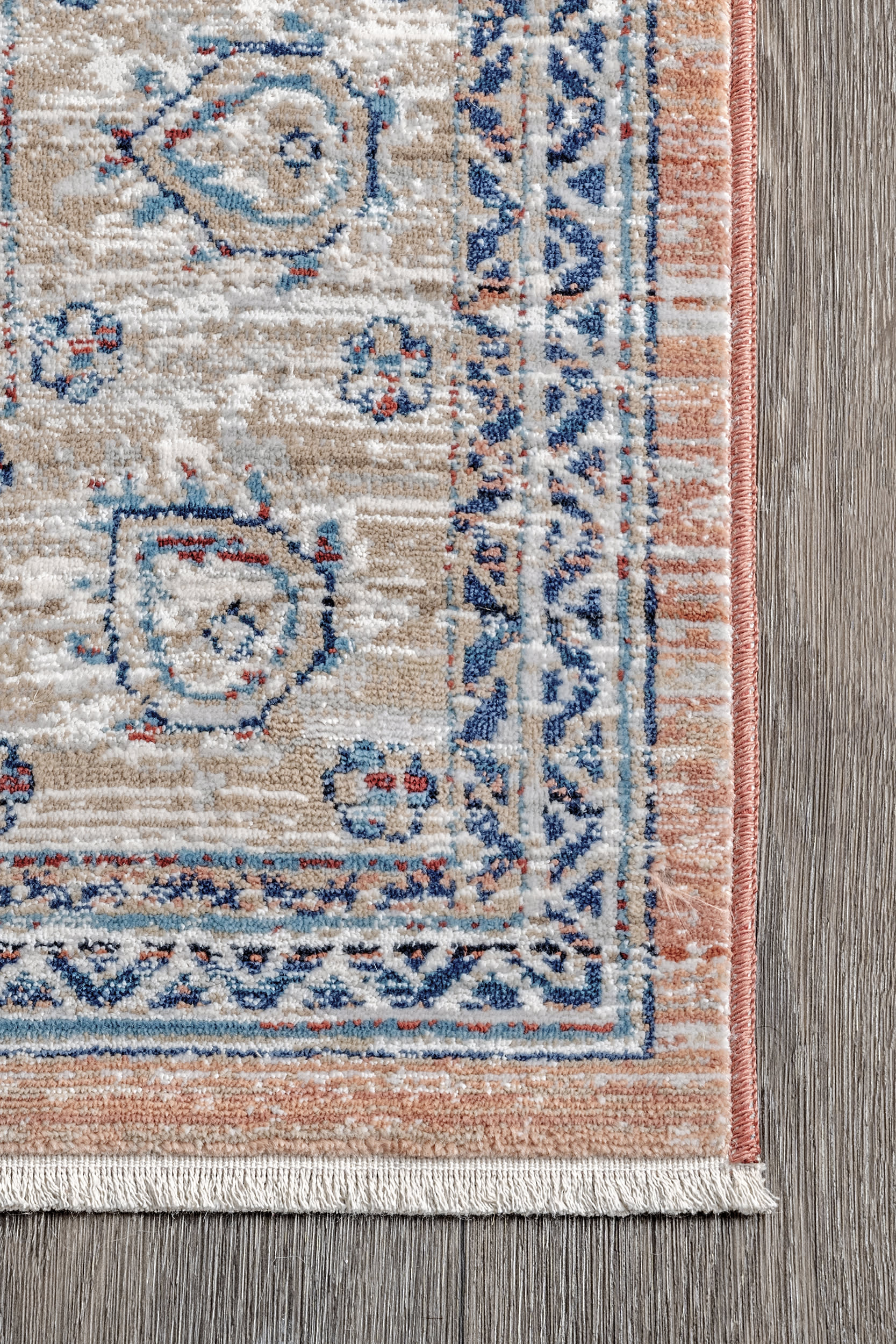 Oriental Medallion Rug | Beige - Image 3