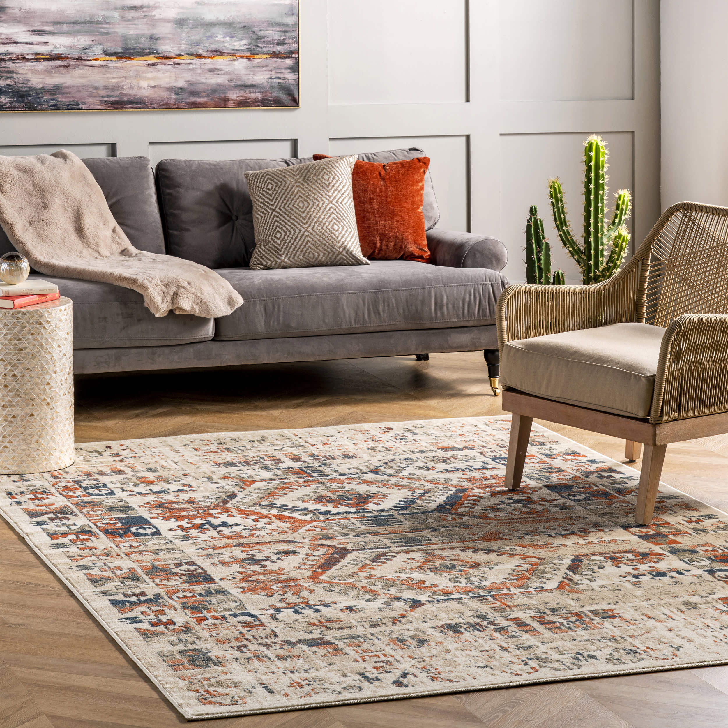 Oriental Passion Rug | Beige - Image 2