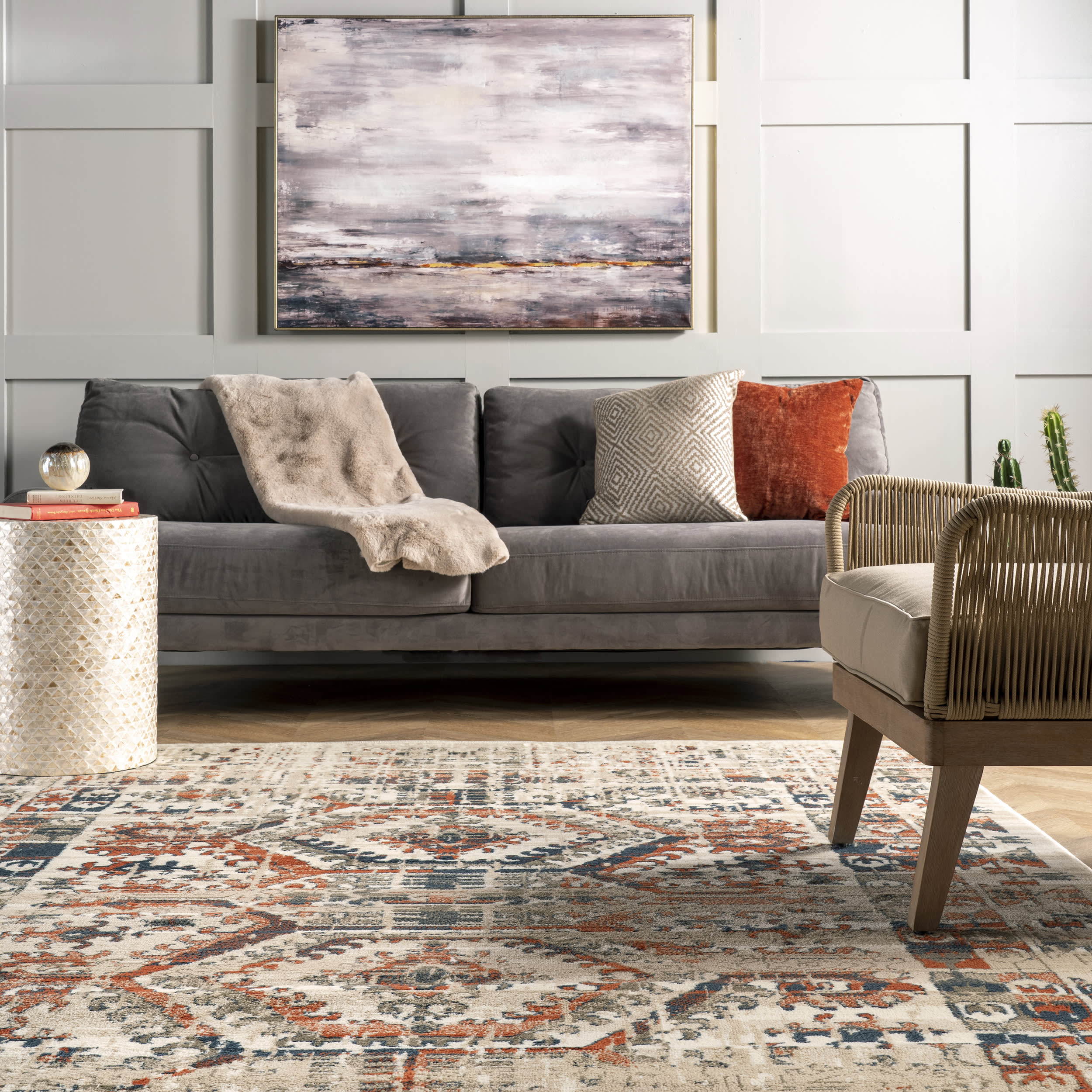 Oriental Passion Rug | Beige - Image 4