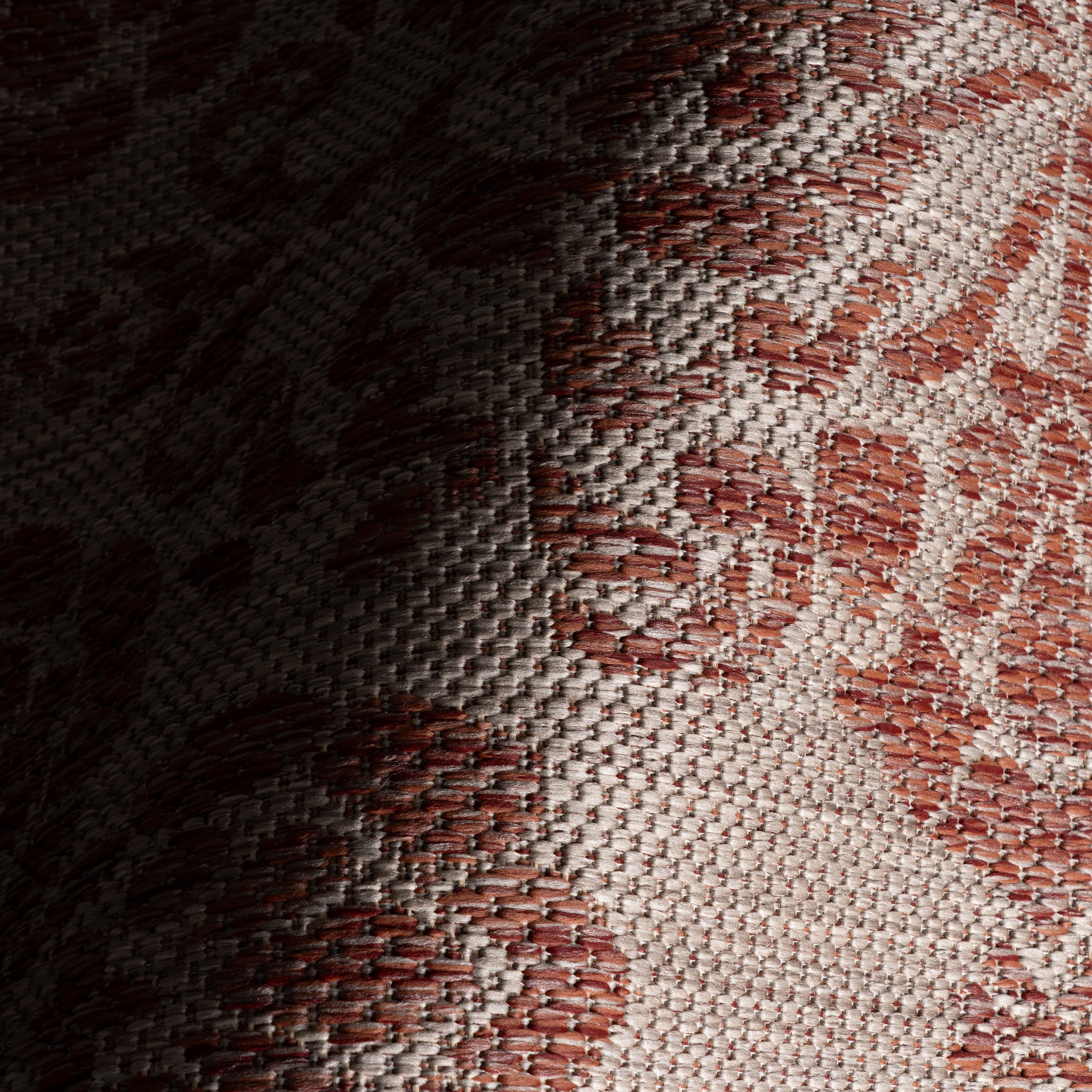 Orlia Floral and Paisley Indoor/Outdoor Rug | Red - Image 3