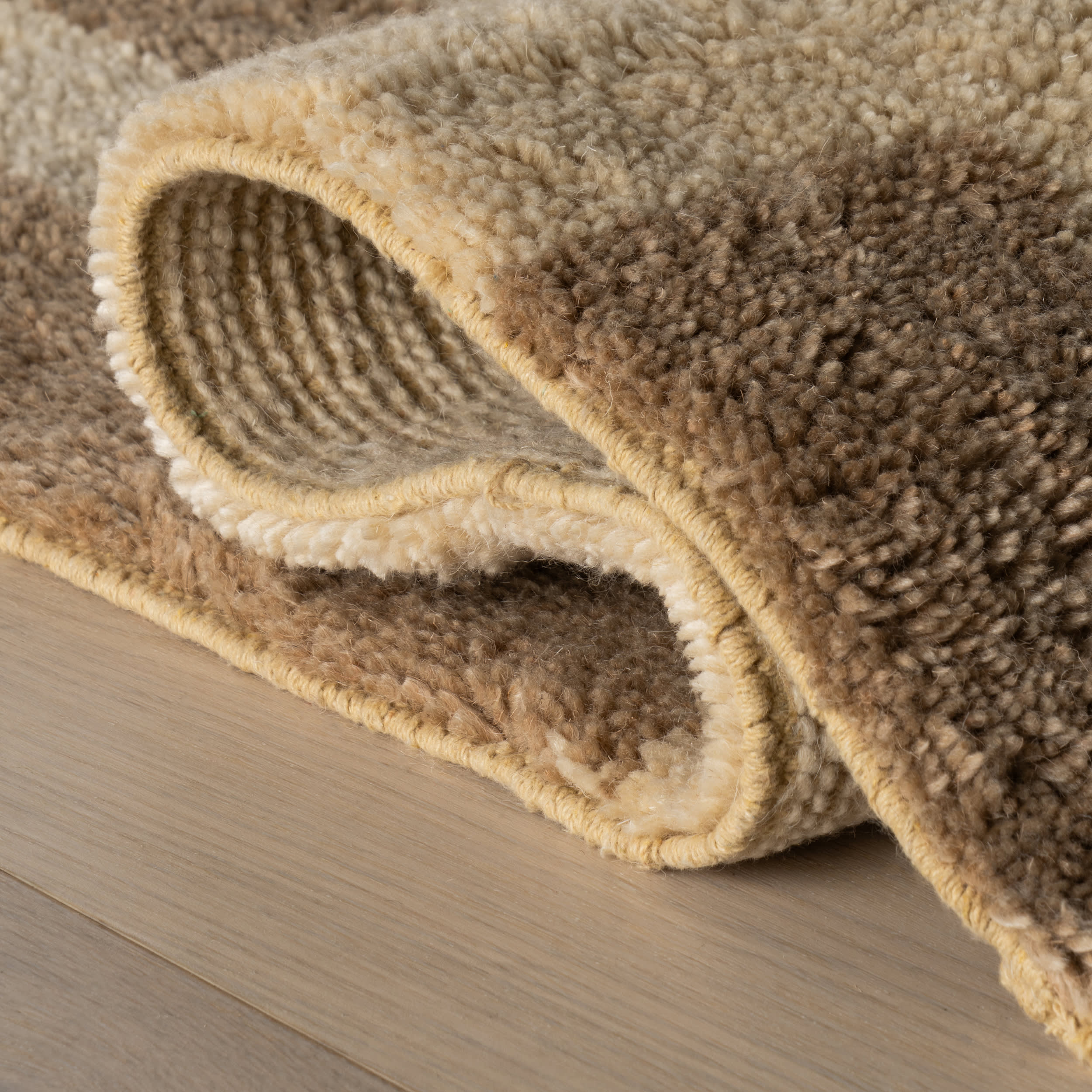 Orlina Bordered Rug | Brown - Image 6