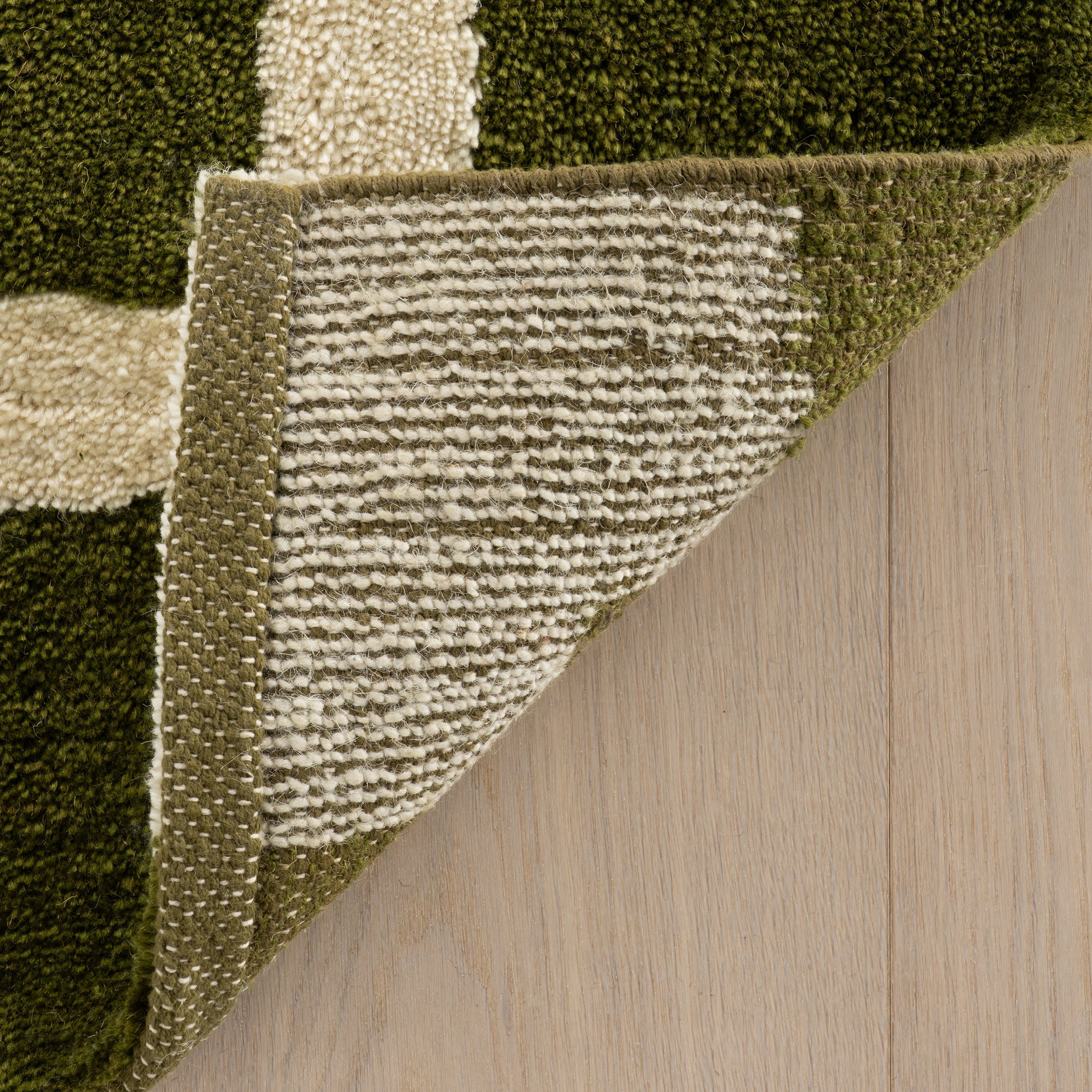 Orlina Bordered Rug | Green - Image 8