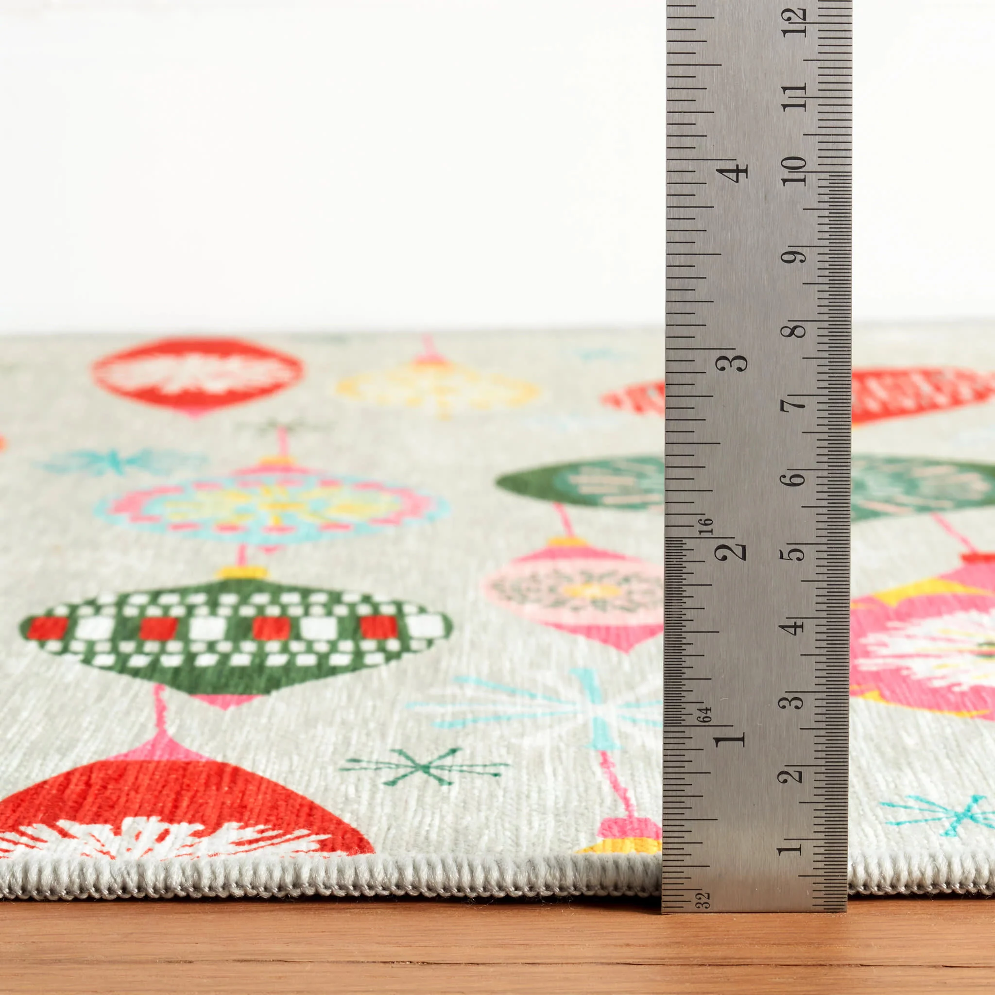 Ornaments Machine Washable Rug | Multi - Image 7