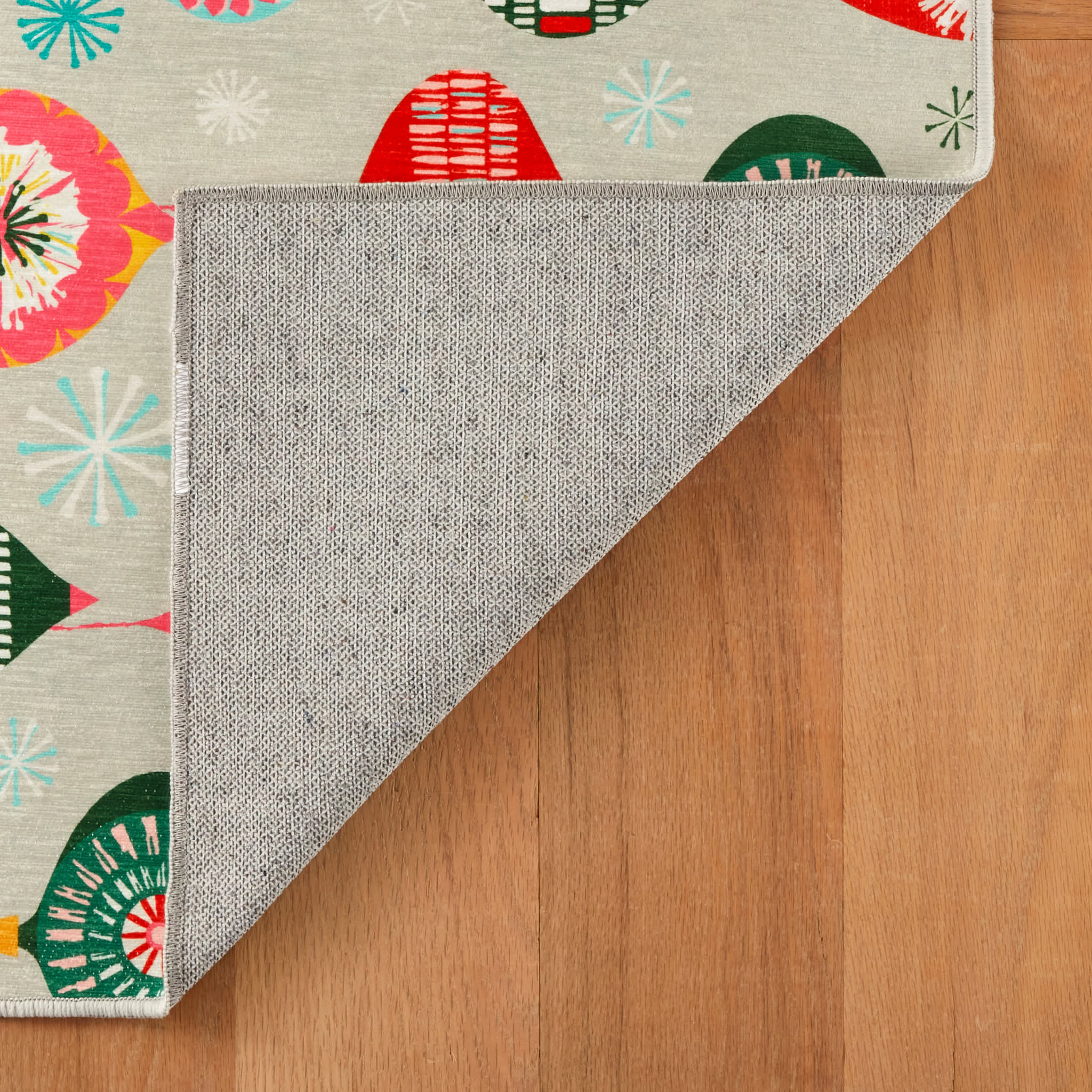 Ornaments Machine Washable Rug | Multi - Image 9