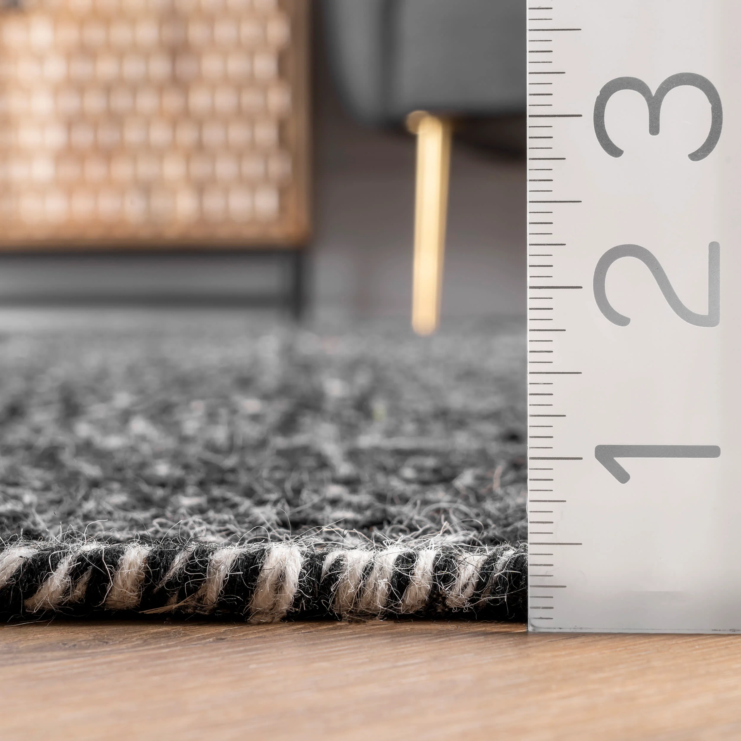 Paddle Rug | Black - Image 5