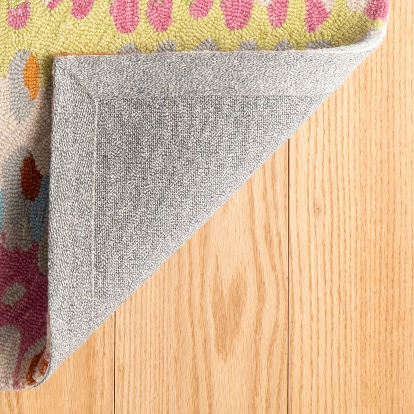 Paint Chip Hand Micro Hooked Wool Rug | Confetti - Image 6