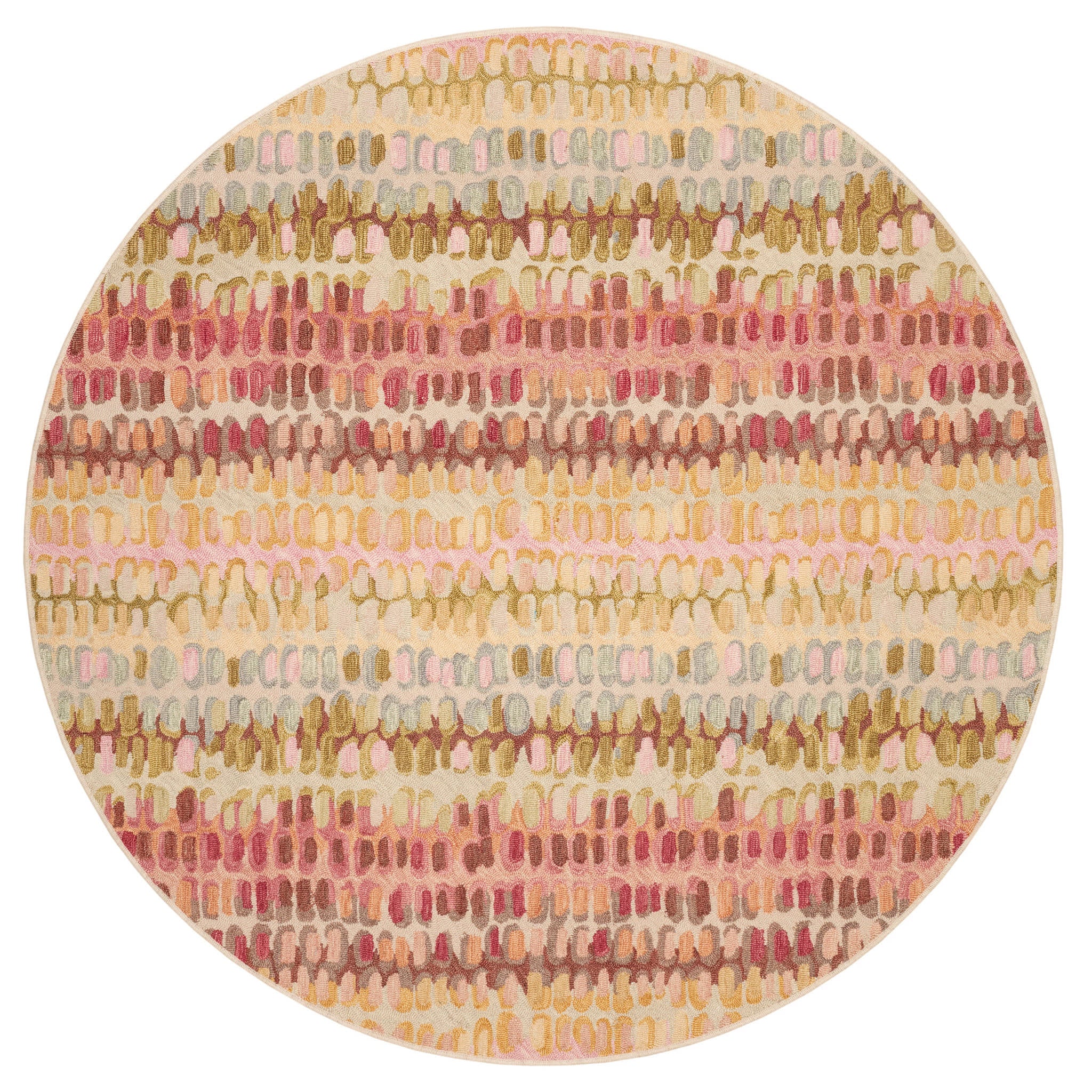 Paint Chip Hand Micro Hooked Wool Custom Rug | Pastel - Image 6