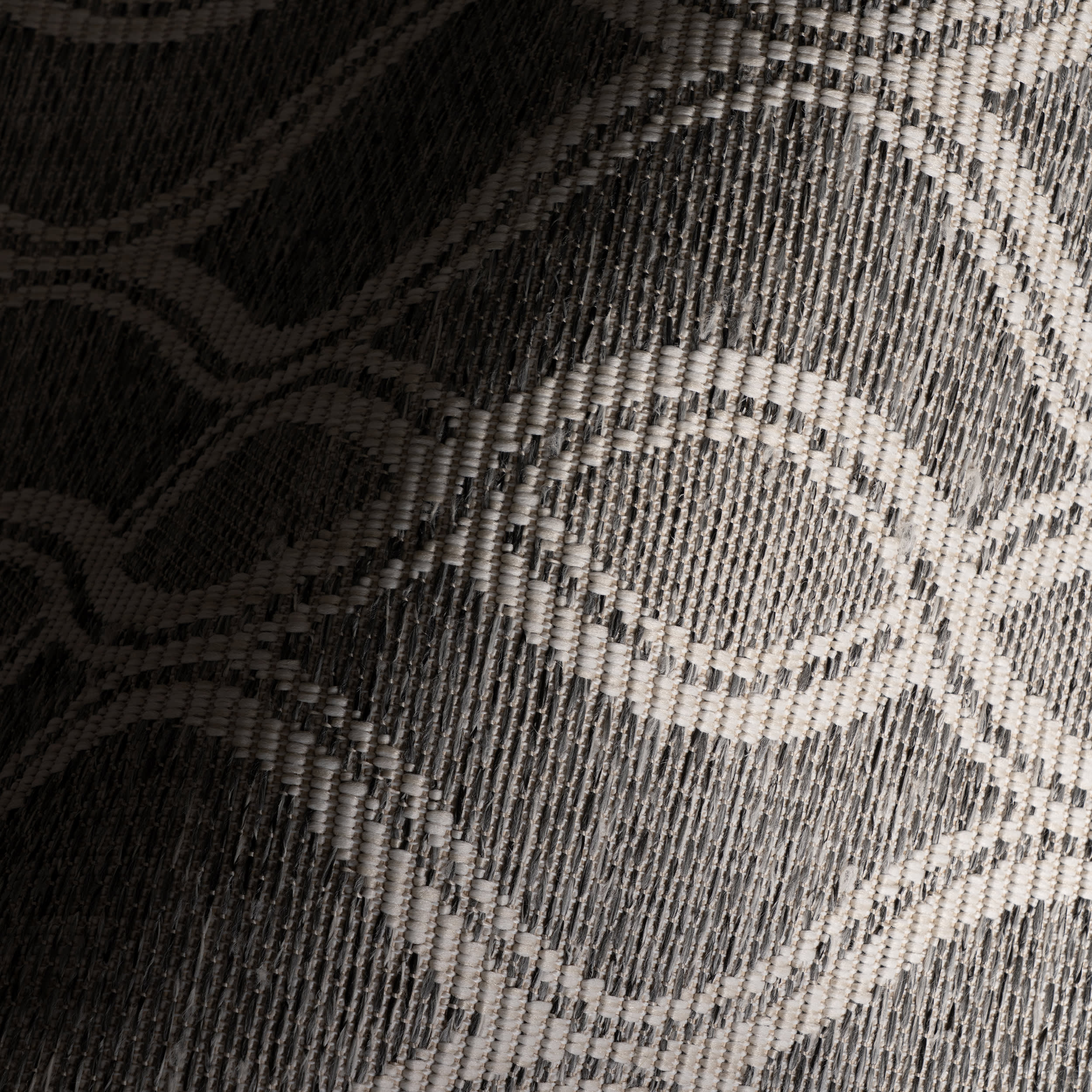 Paletta Modern Coastal Indoor/Outdoor Rug | Grey - Image 3