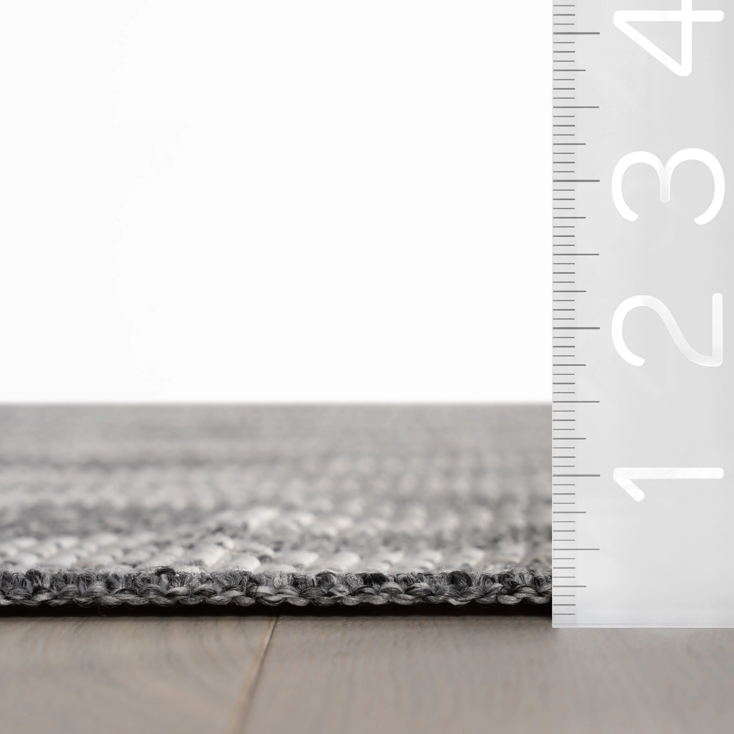 Paletta Modern Coastal Indoor/Outdoor Rug | Grey - Image 6