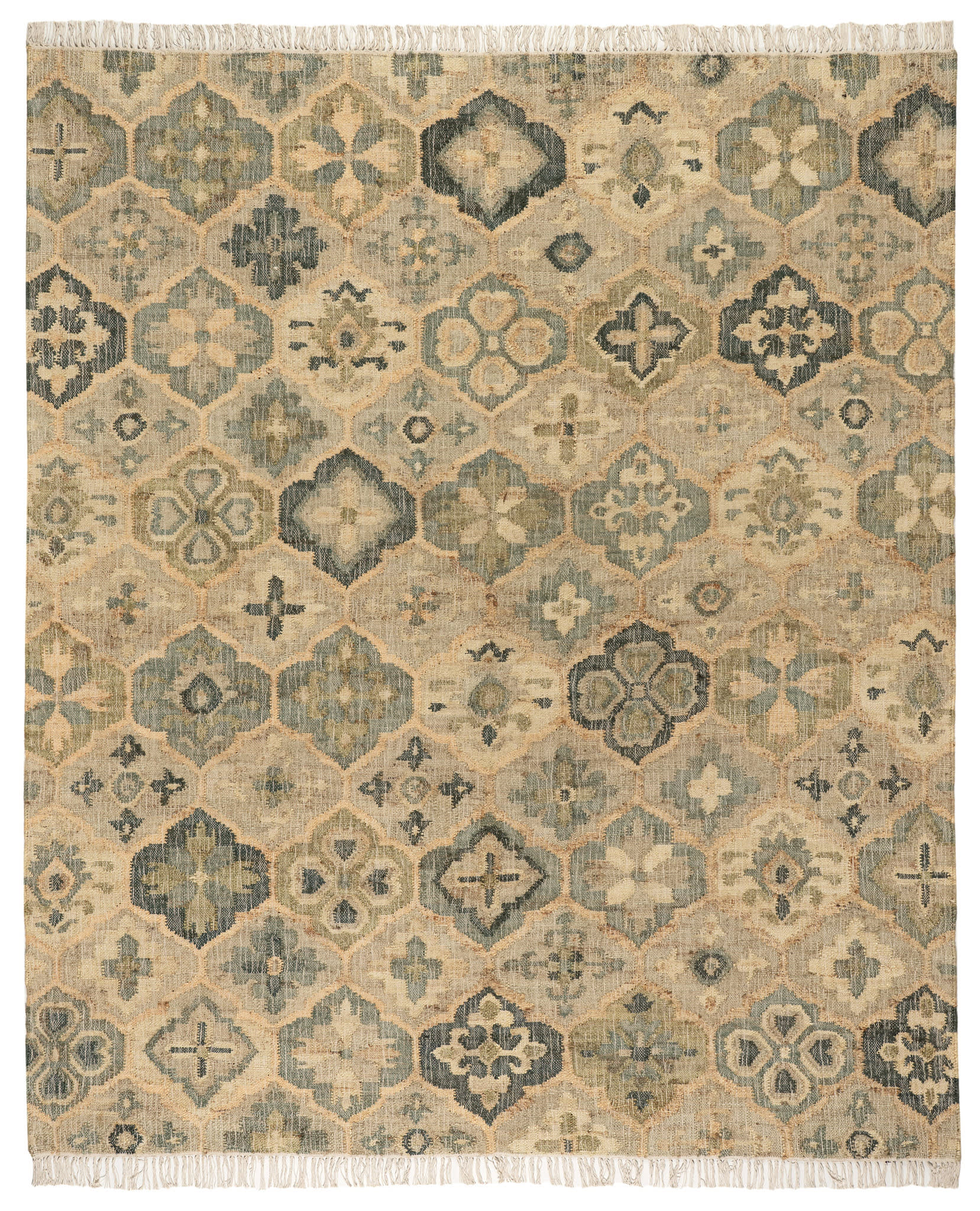 Pali Handwoven Jute Rug | Evergreen - Image 2
