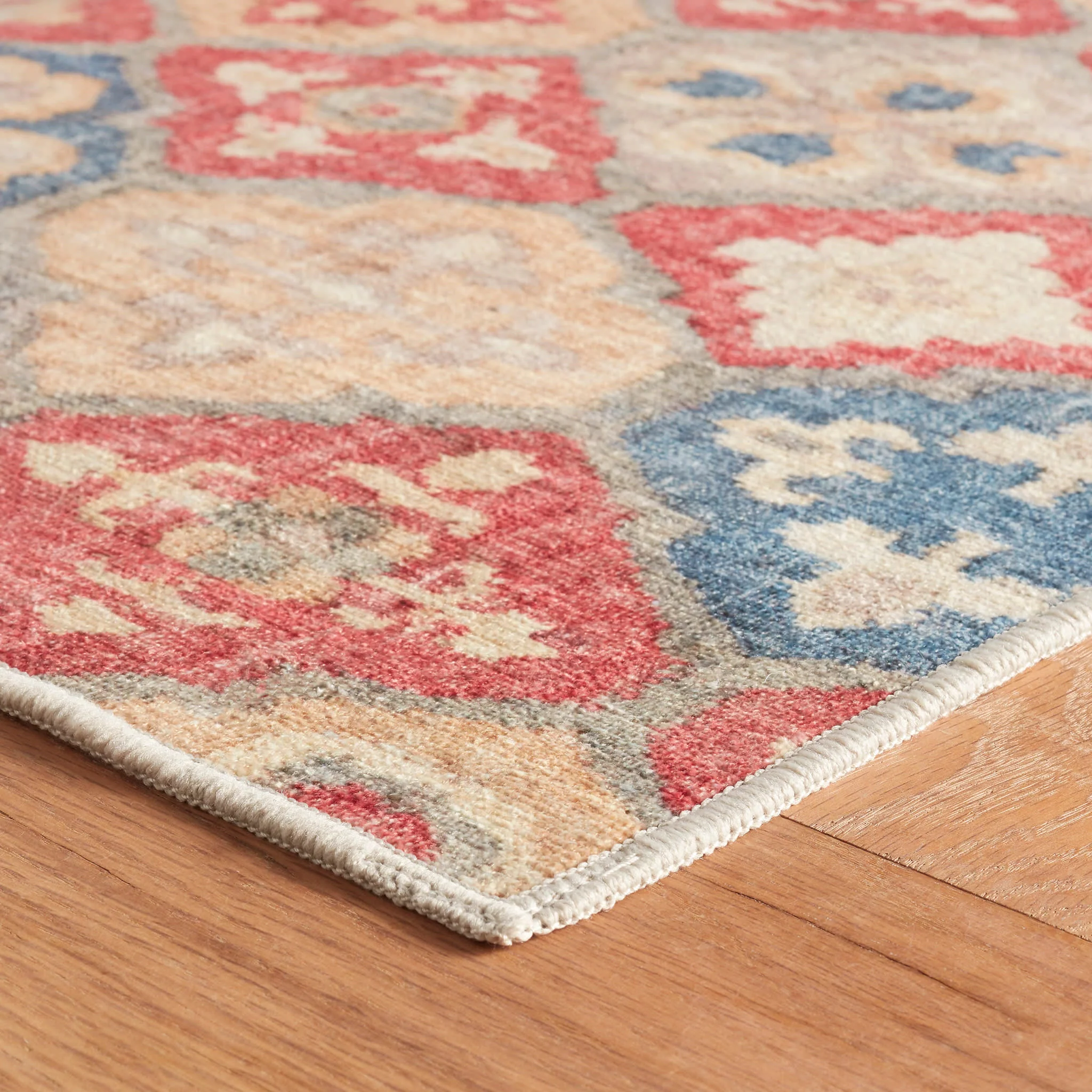 Pali Machine Washable Rug | Multi - Image 6