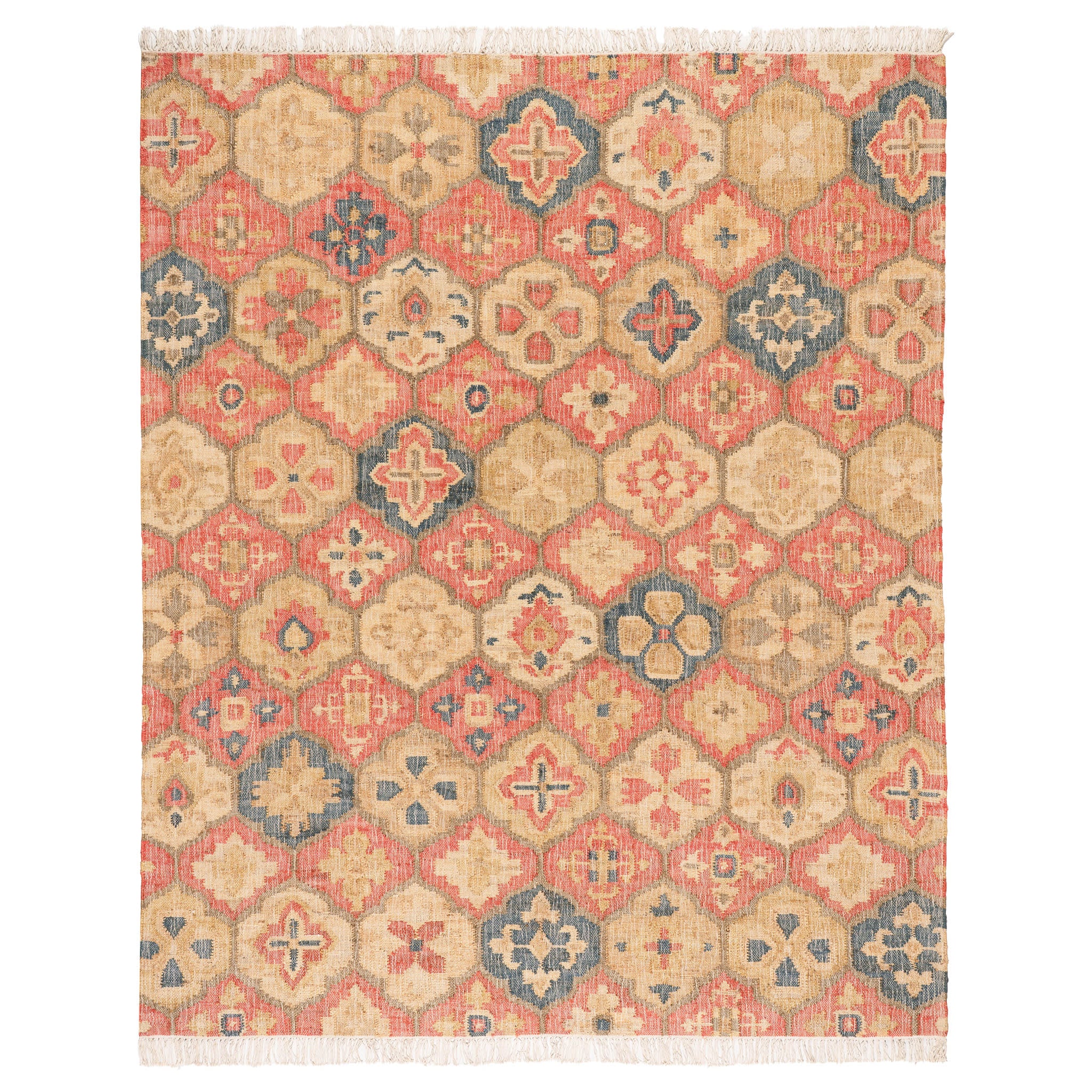 Pali Handwoven Jute Rug | Multi - Image 3