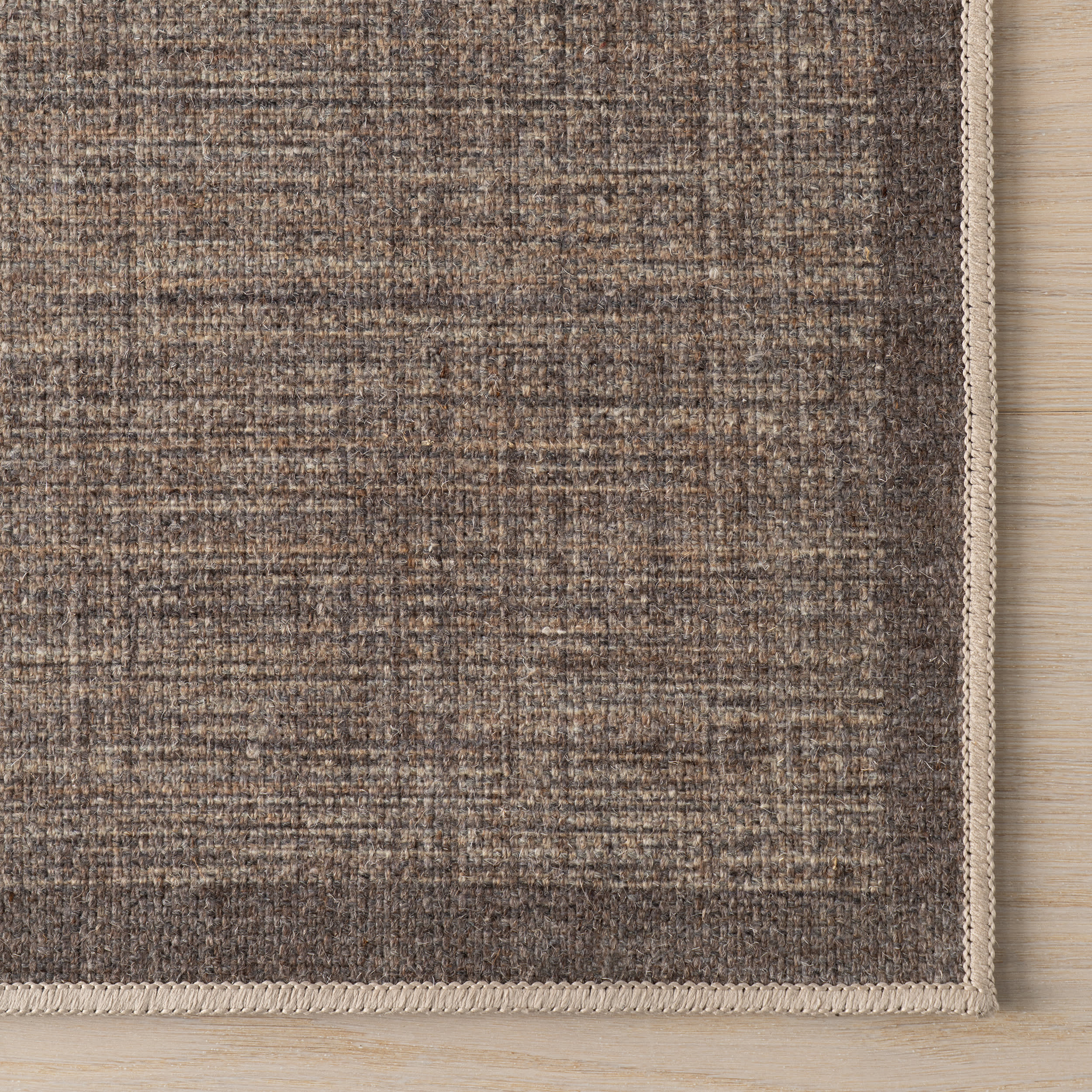 Palmer Solid Washable Rug by Nate Berkus | Burgundy - Image 4