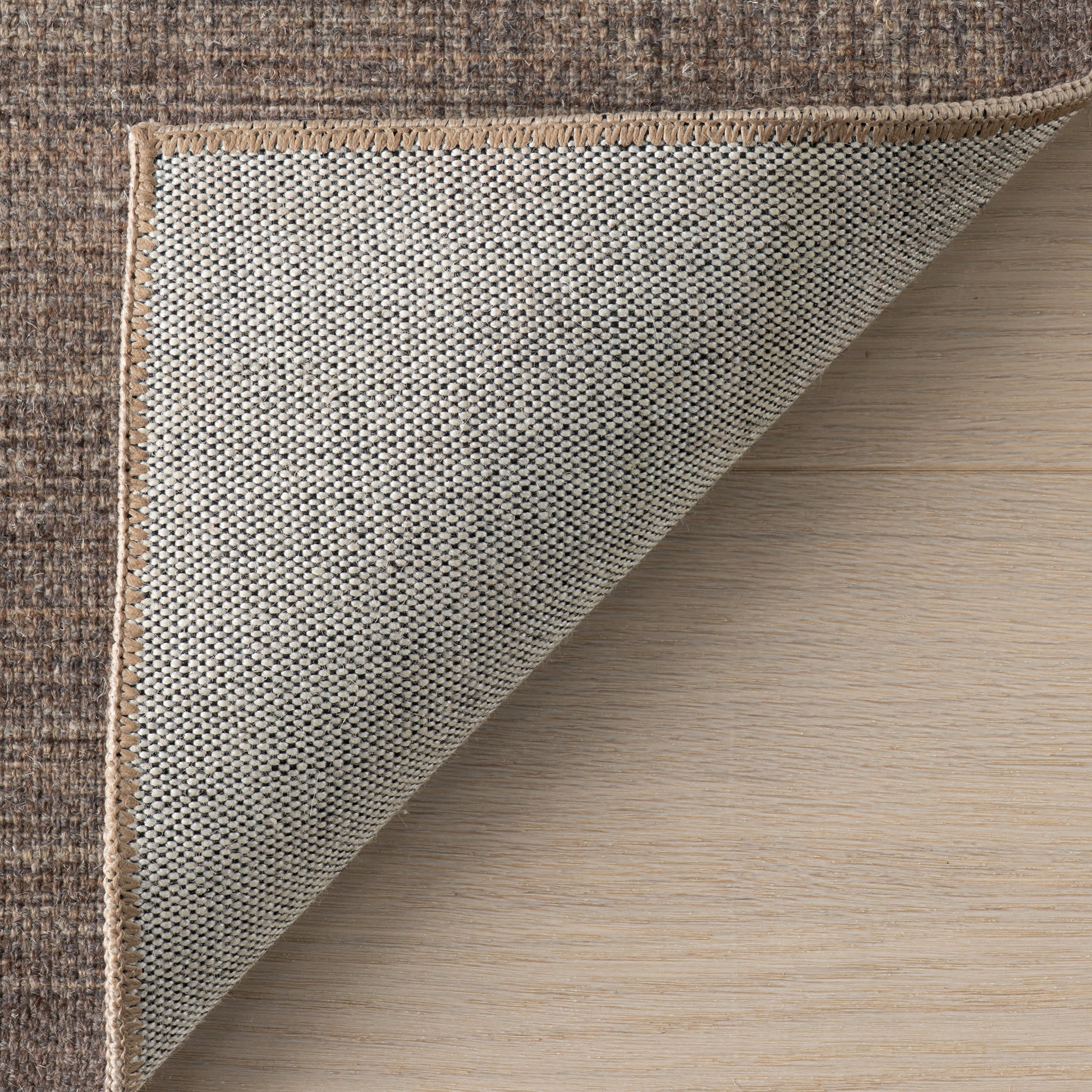 Palmer Solid Washable Rug by Nate Berkus | Burgundy - Image 6