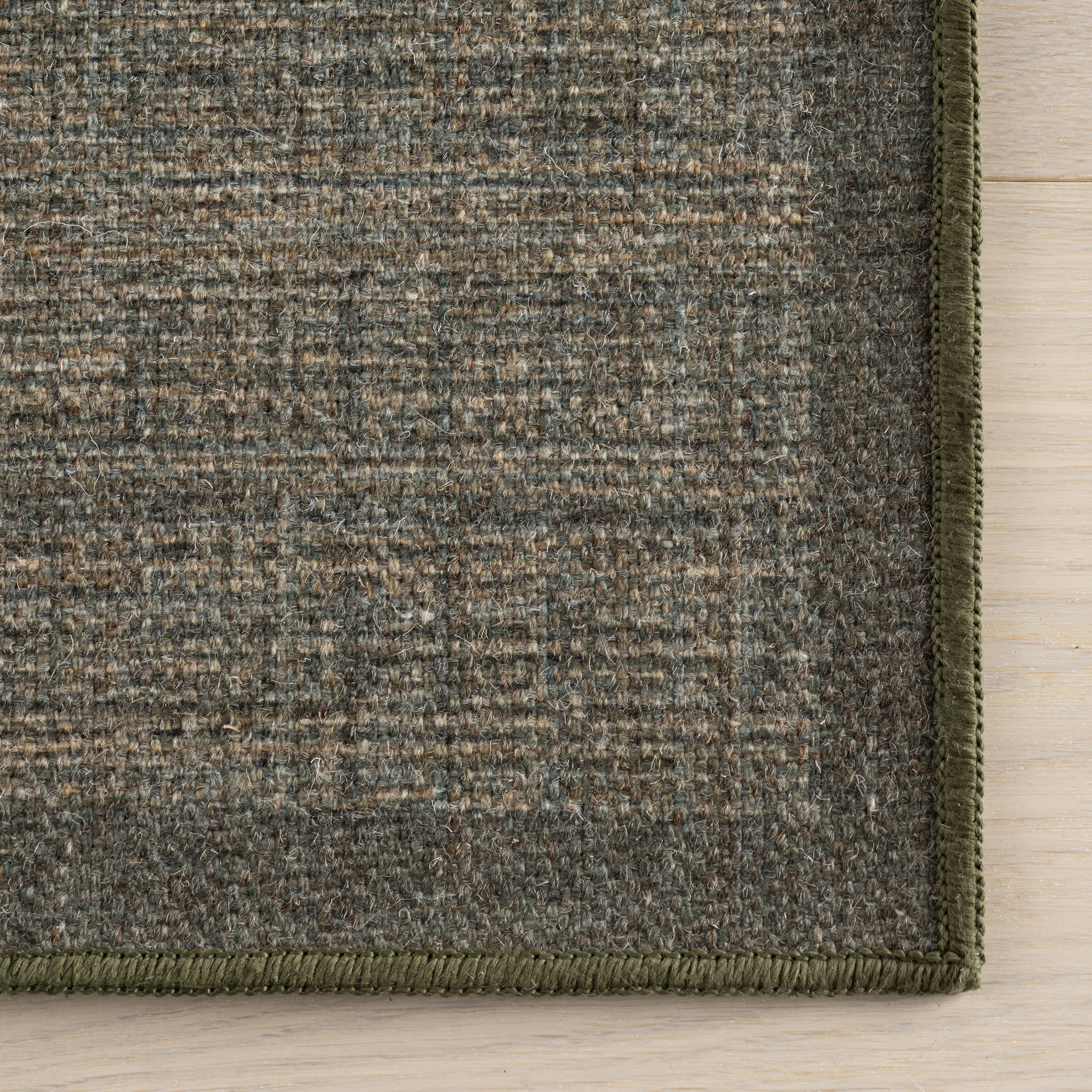 Palmer Solid Washable Rug by Nate Berkus | Green - Image 4