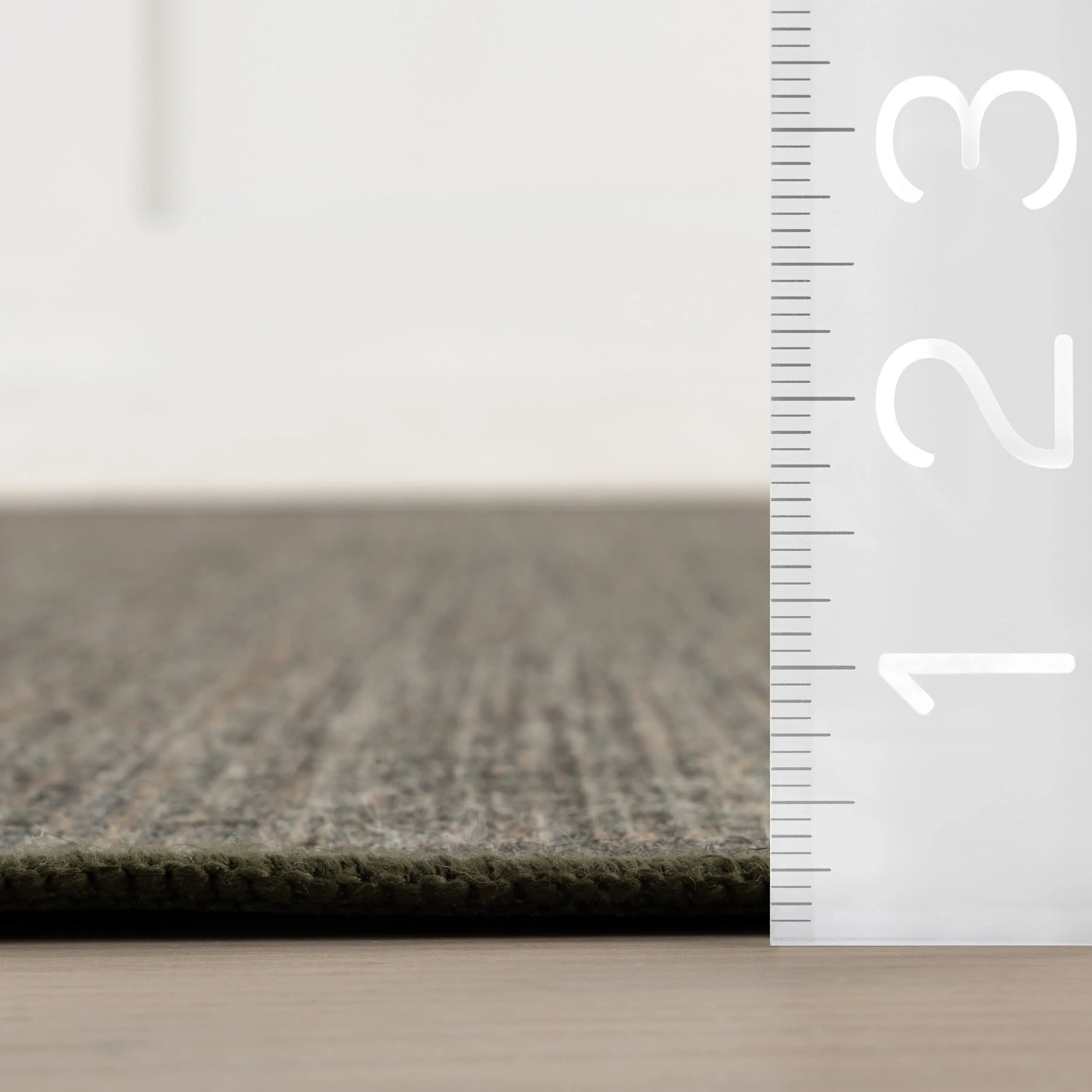 Palmer Solid Washable Rug by Nate Berkus | Green - Image 5