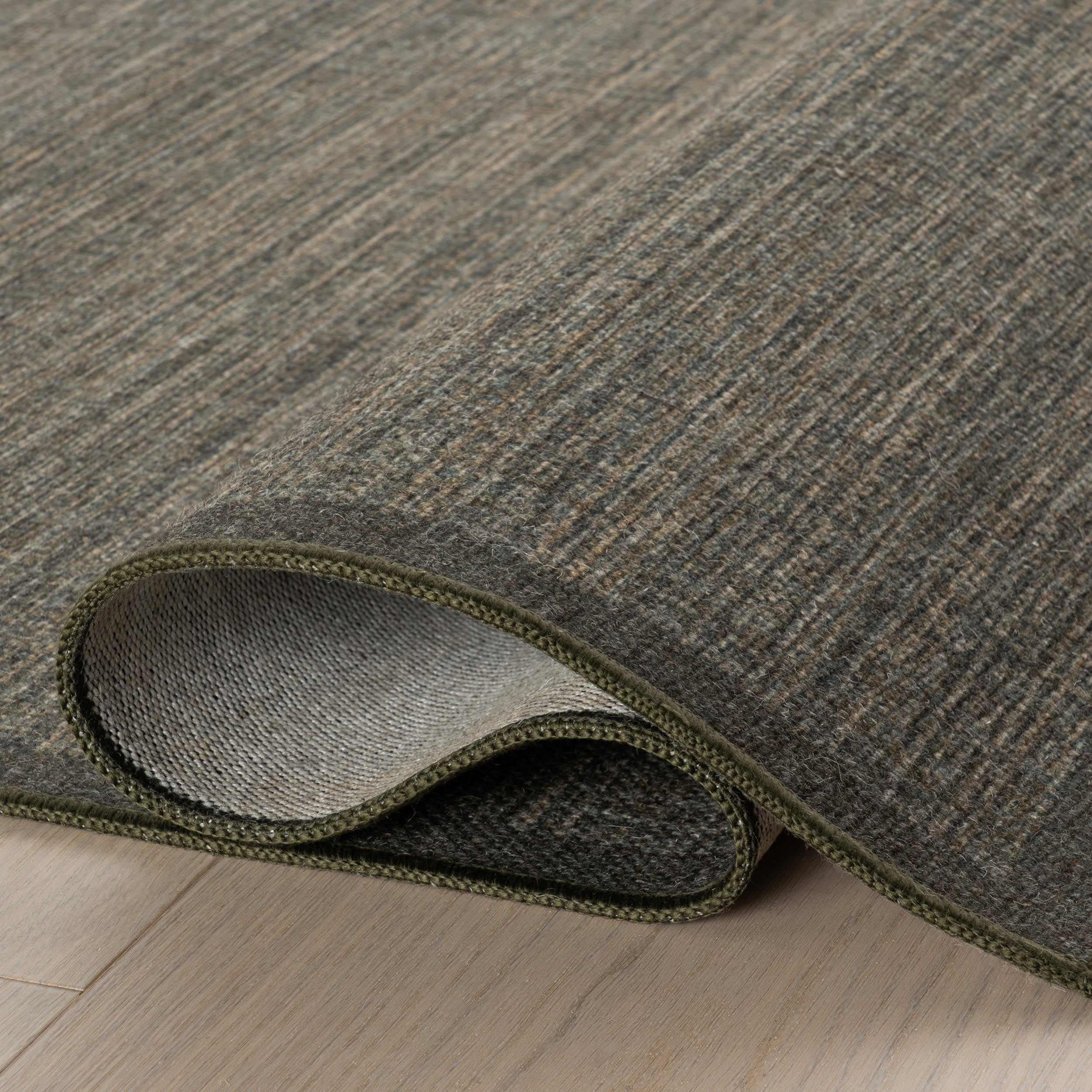 Palmer Solid Washable Rug by Nate Berkus | Green - Image 8