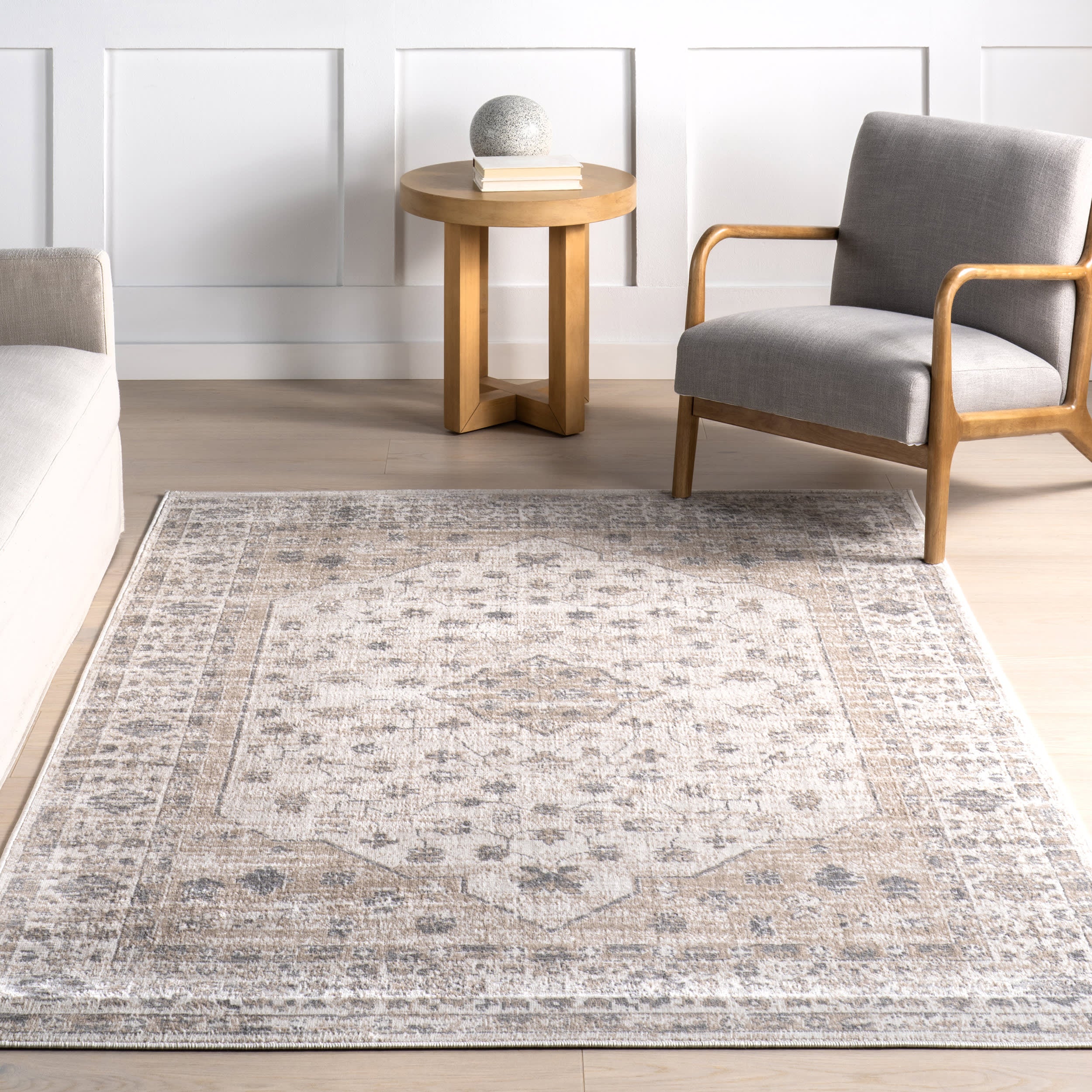 Paloma Medallion Rug | Beige - Image 5