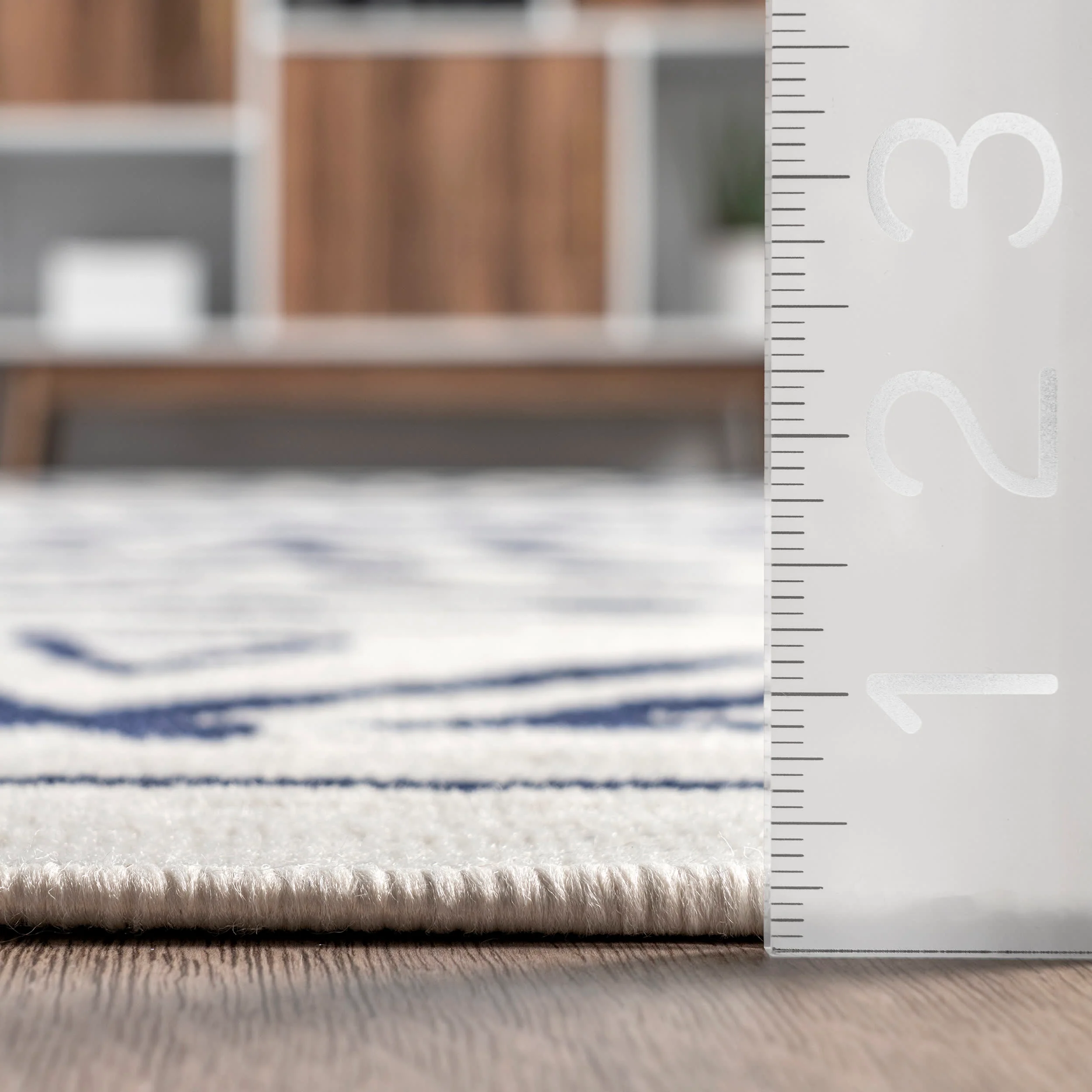 Pamela Fiesta Stripes Rug | Blue - Image 5