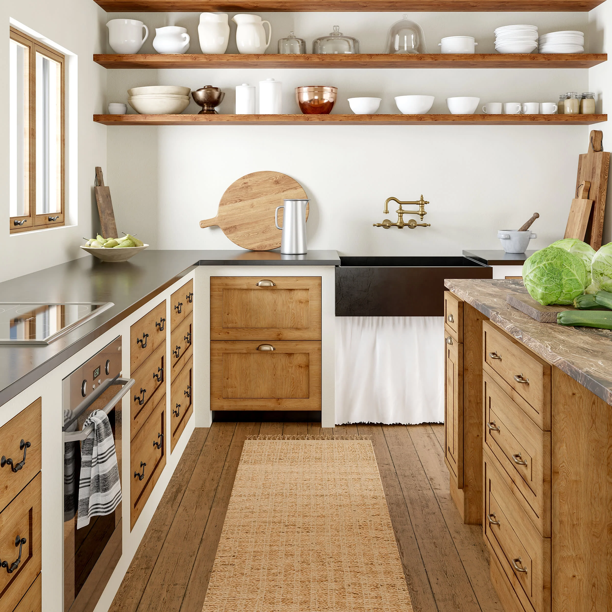 Pampas Jute Tasseled Rug | Natural - Image 2