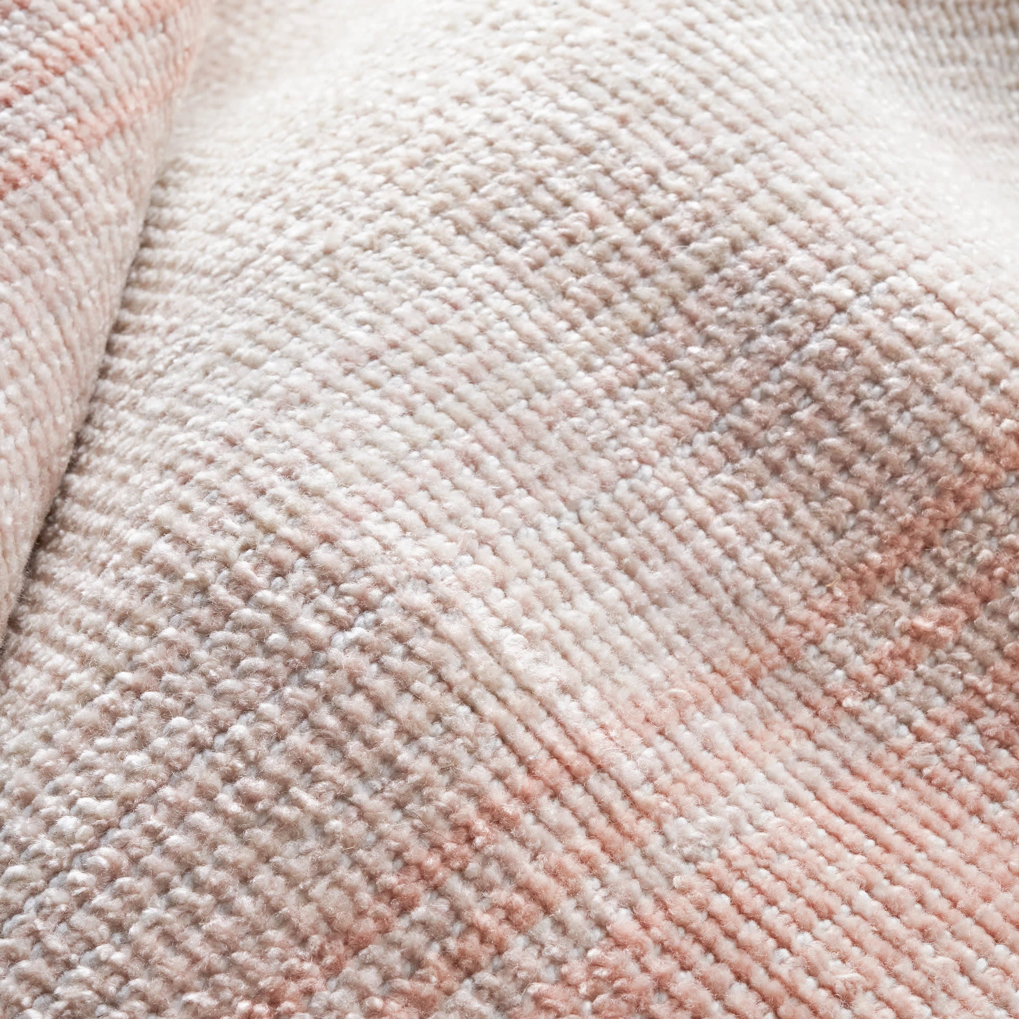 Pandora Hand Loom Knotted Rug | Pink - Image 4