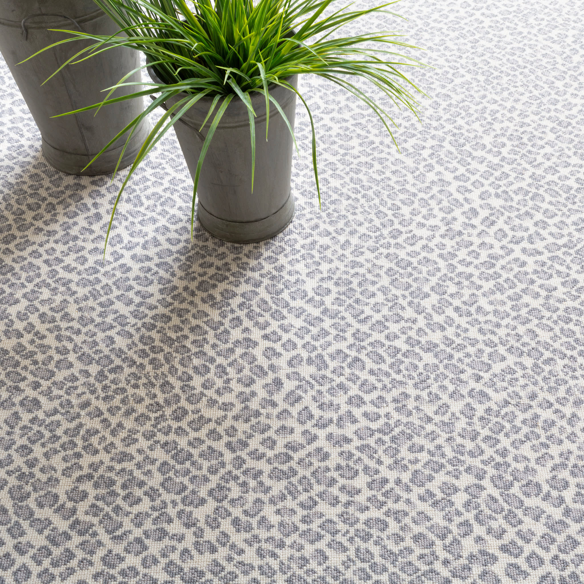 Panthera Woven Wool Custom Rug | Slate - Image 4