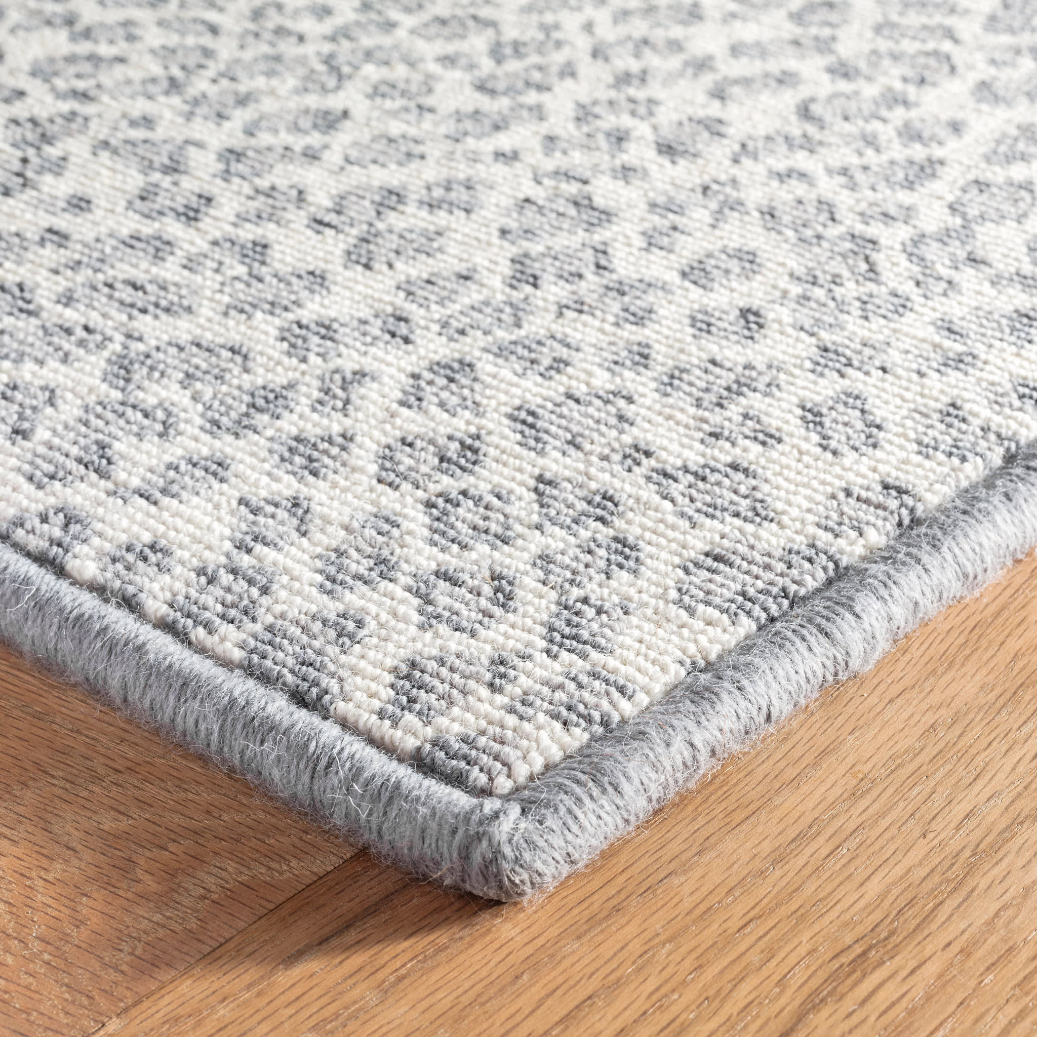 Panthera Woven Wool Custom Rug | Slate - Image 5