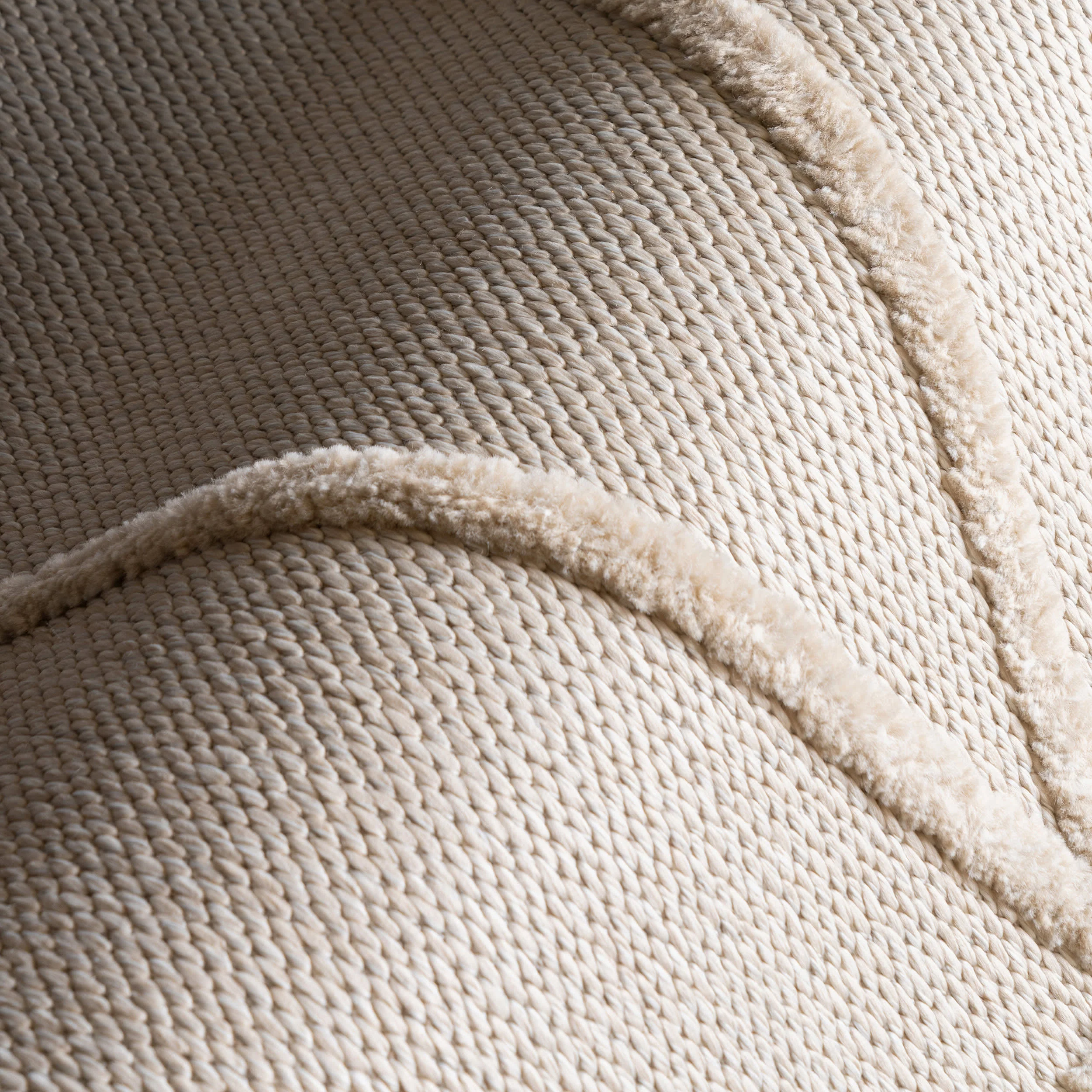 Parker Geometric Rug | Light Beige - Image 3