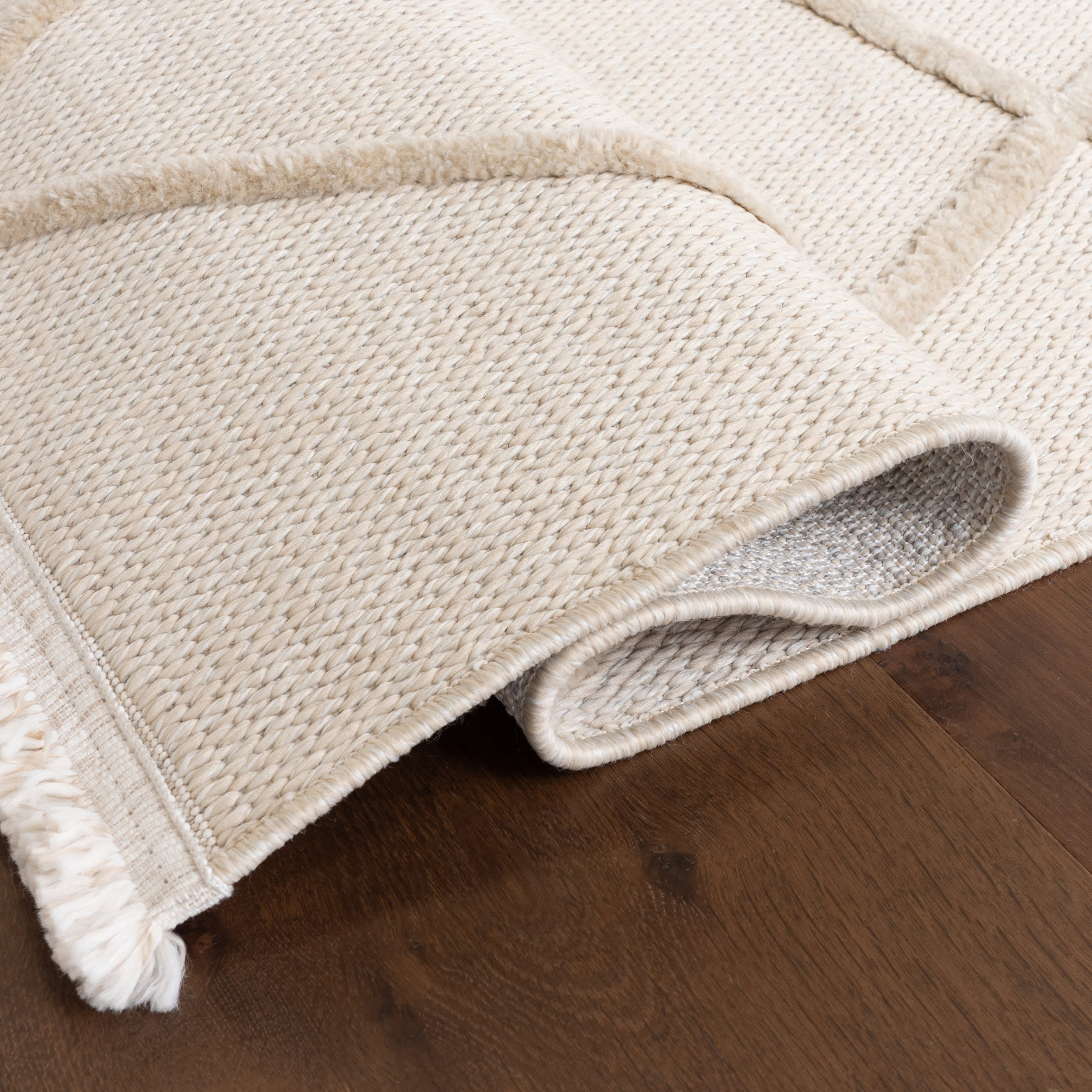 Parker Geometric Rug | Light Beige - Image 9