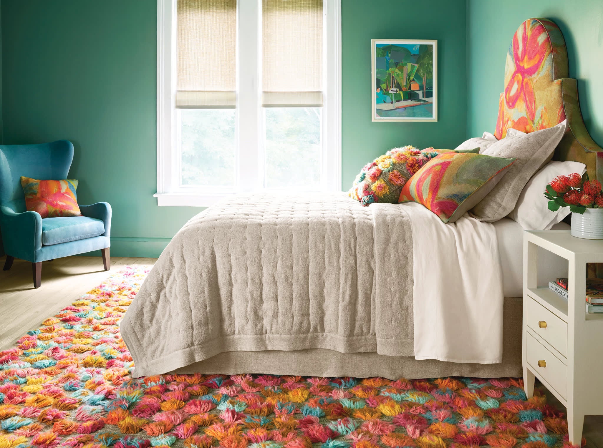 Joy Linen Sham | Multi - Image 3