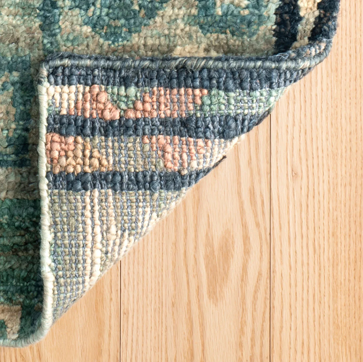 Pastiche Hand Knotted Jute Rug | Multi - Image 6