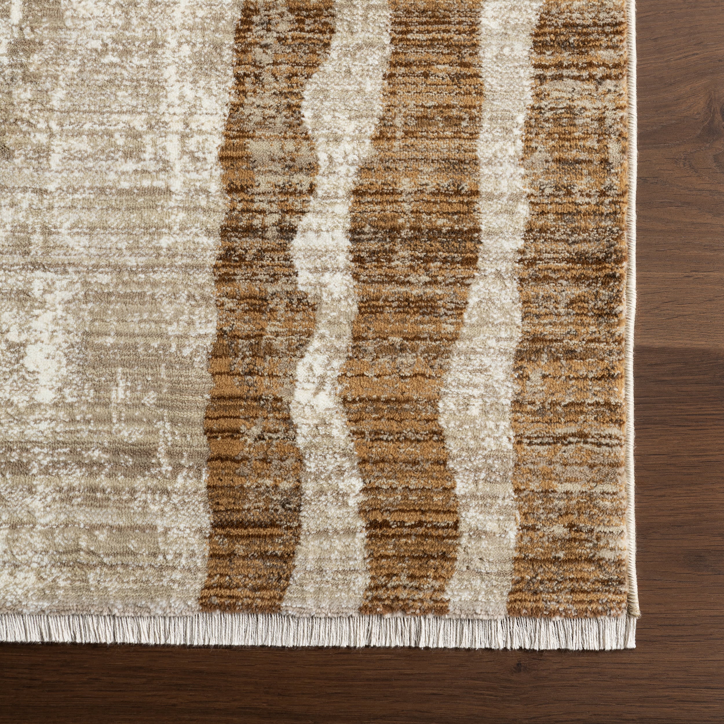 Patan Distressed Rug | Beige - Image 4