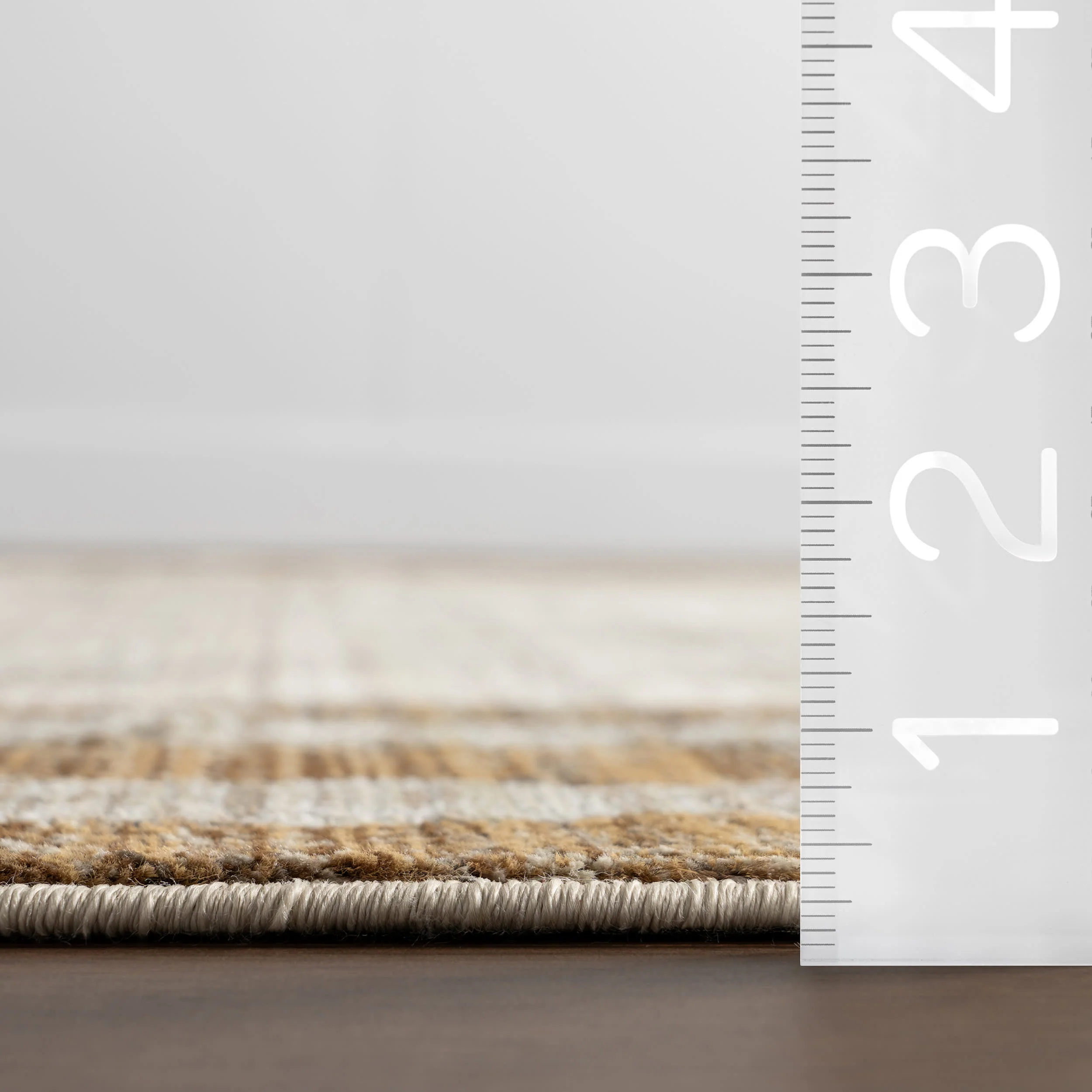 Patan Distressed Rug | Beige - Image 5