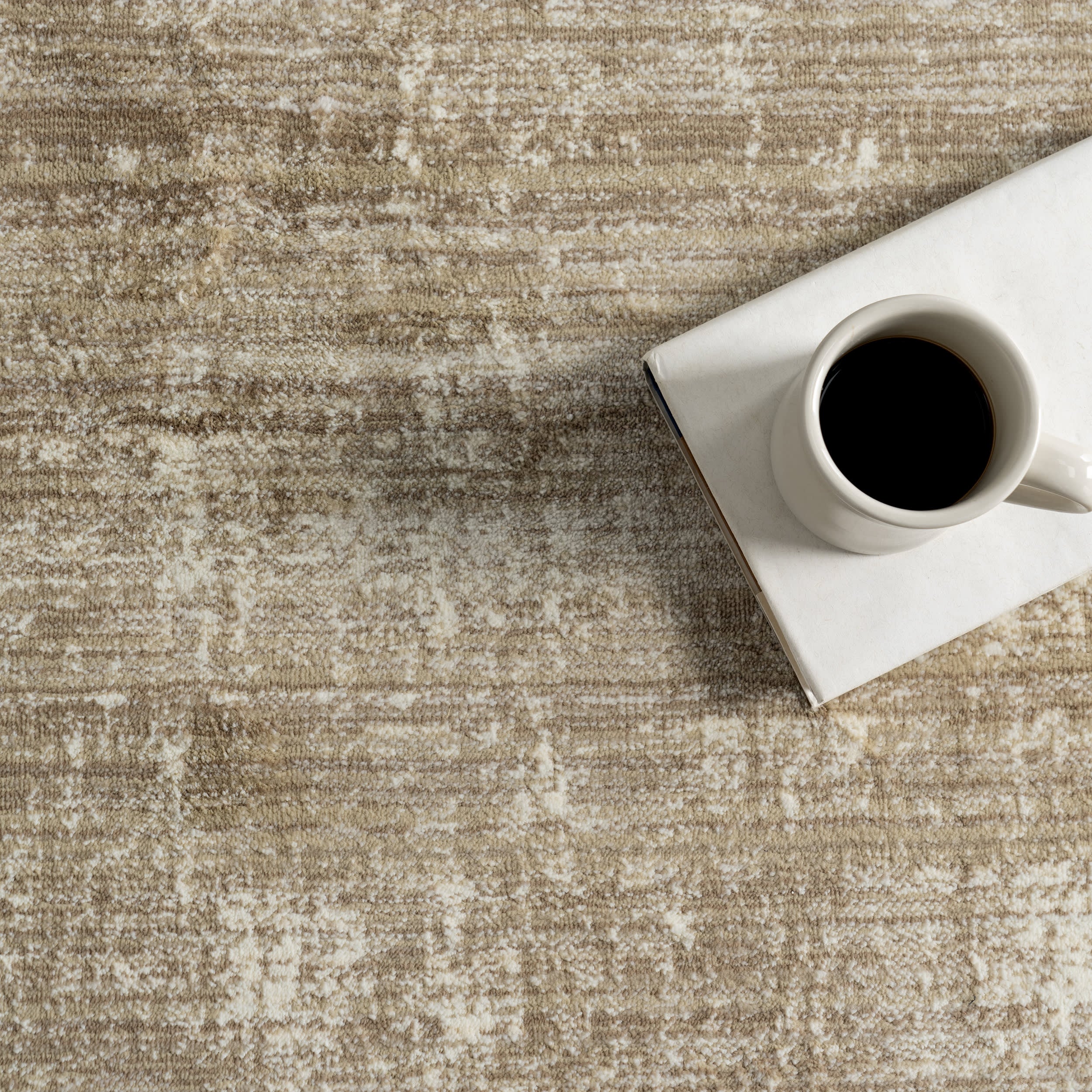 Patan Distressed Rug | Beige - Image 7