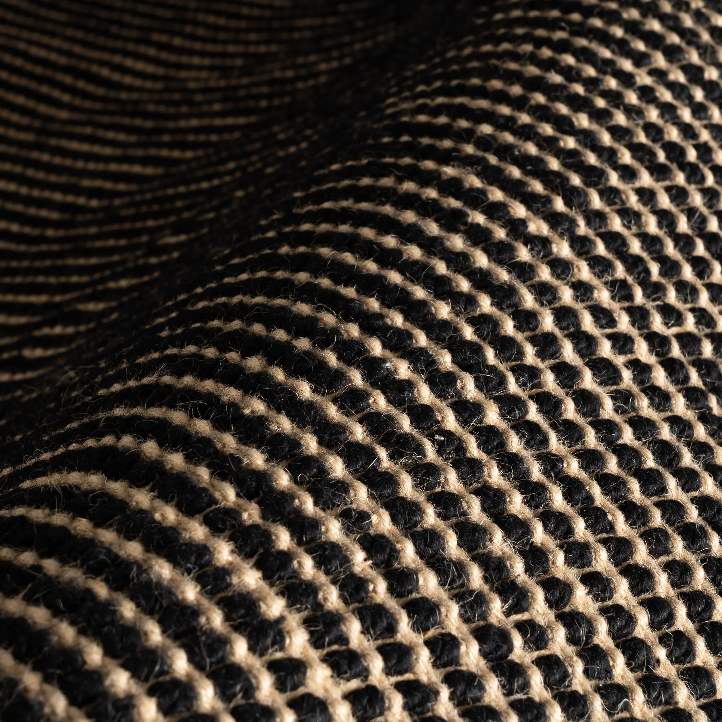 Patricia Jute and Wool Rug | Black - Image 3