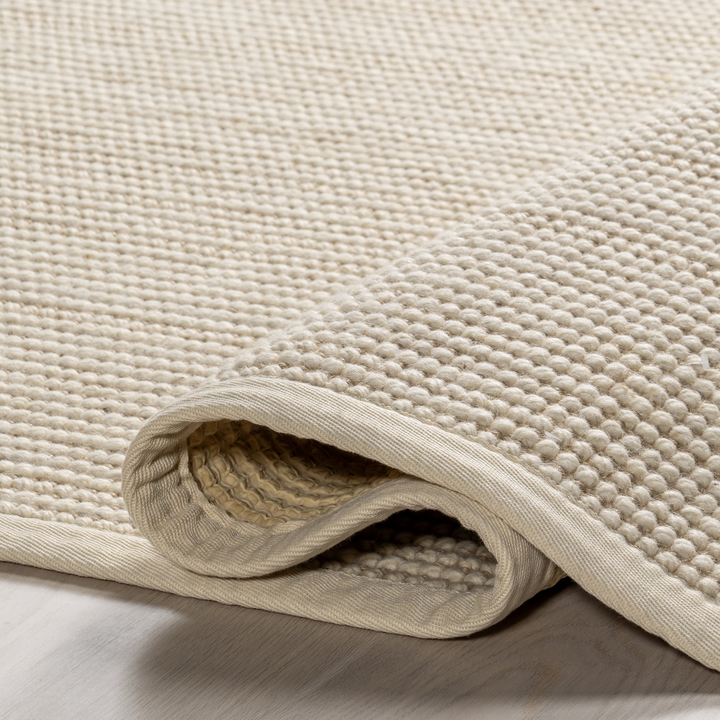 Patricia Jute and Wool Rug | Ivory - Image 11