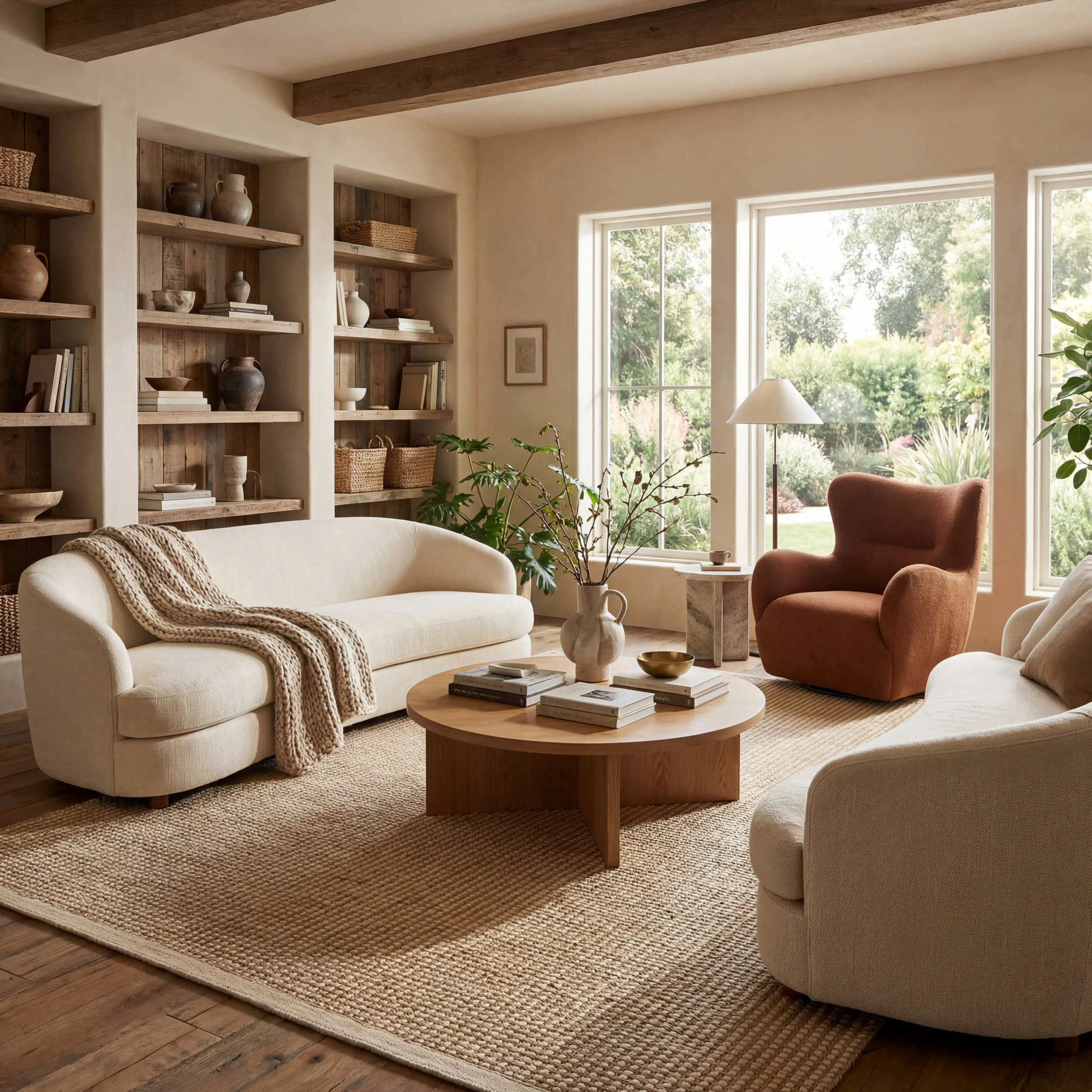Patricia Jute and Wool Rug | Ivory - Image 2