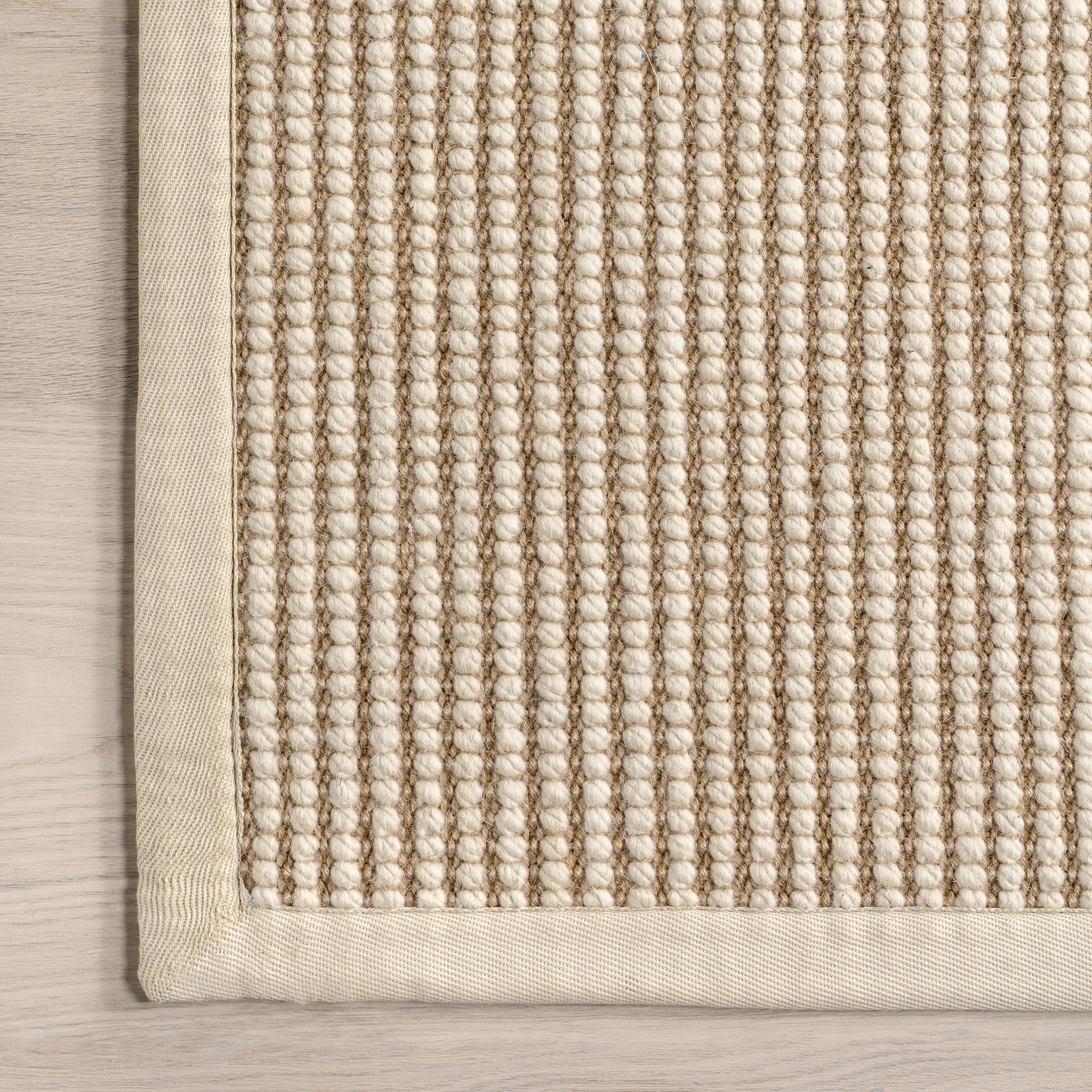 Patricia Jute and Wool Rug | Ivory - Image 4