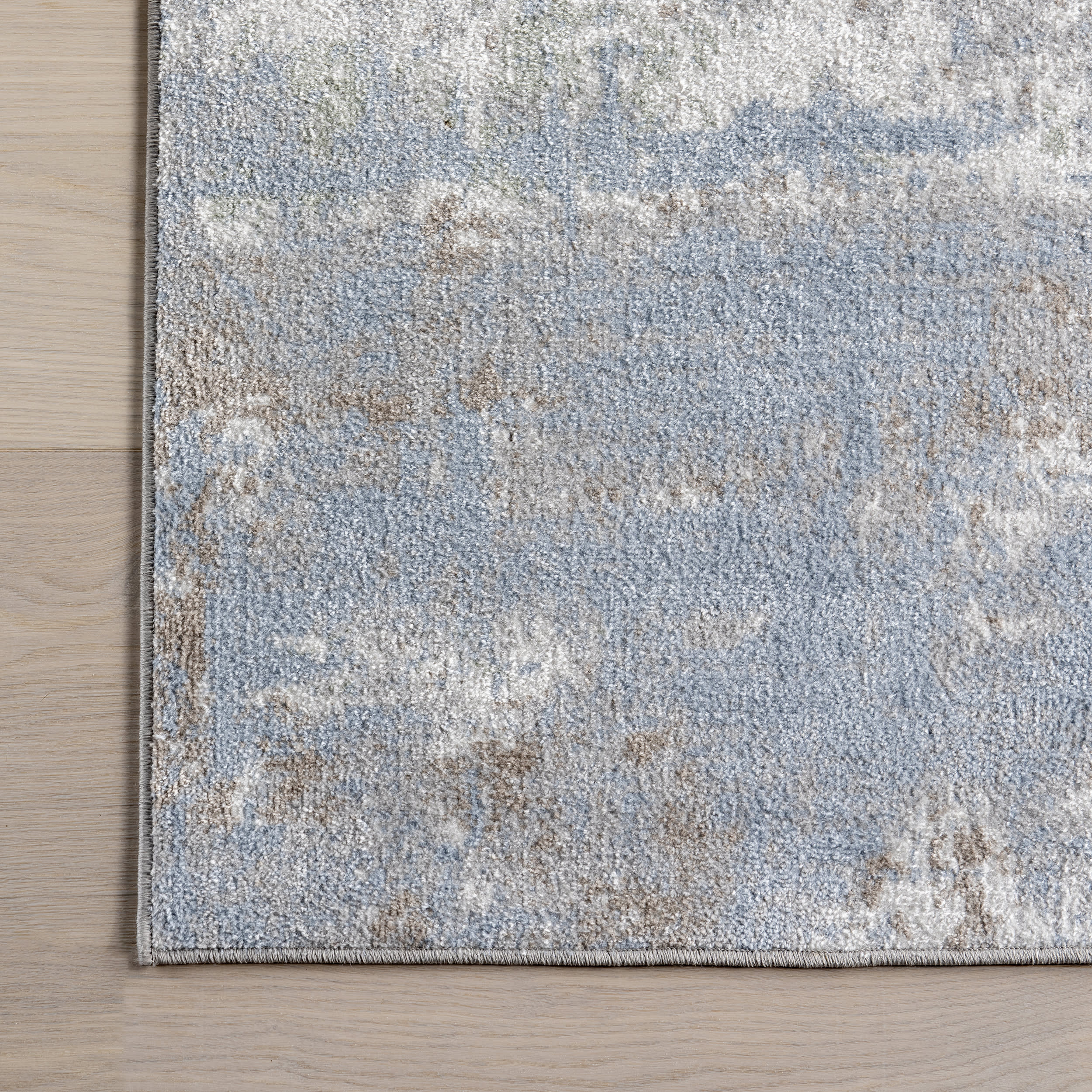 Patty Washable Rainy Days Rug | Blue - Image 4