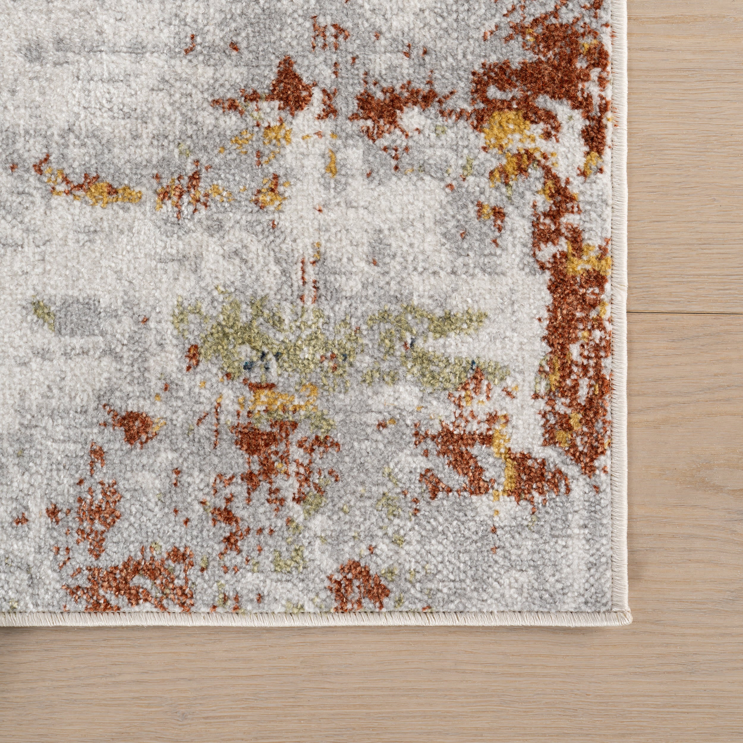 Patty Washable Rainy Days Rug | Green - Image 4