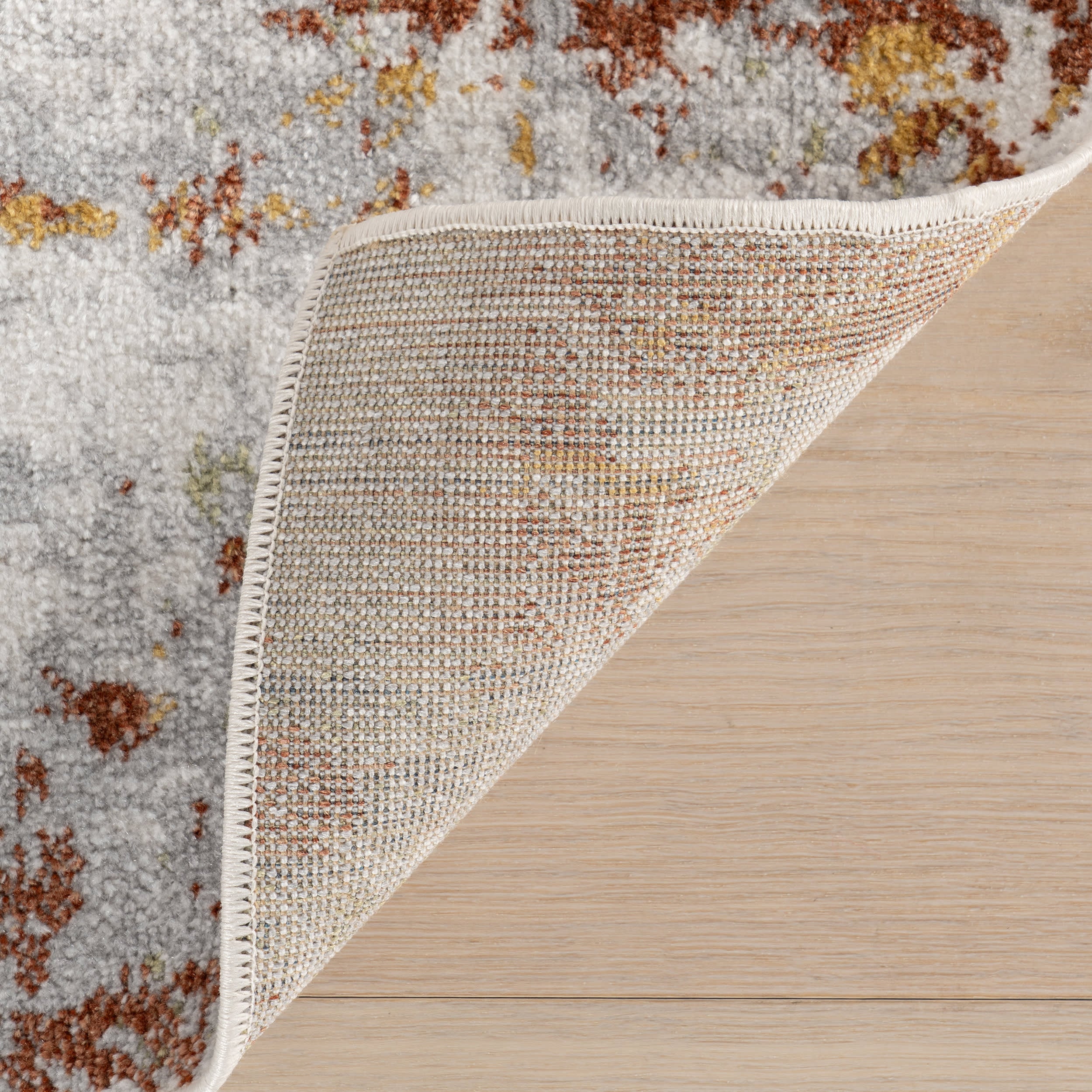 Patty Washable Rainy Days Rug | Green - Image 8