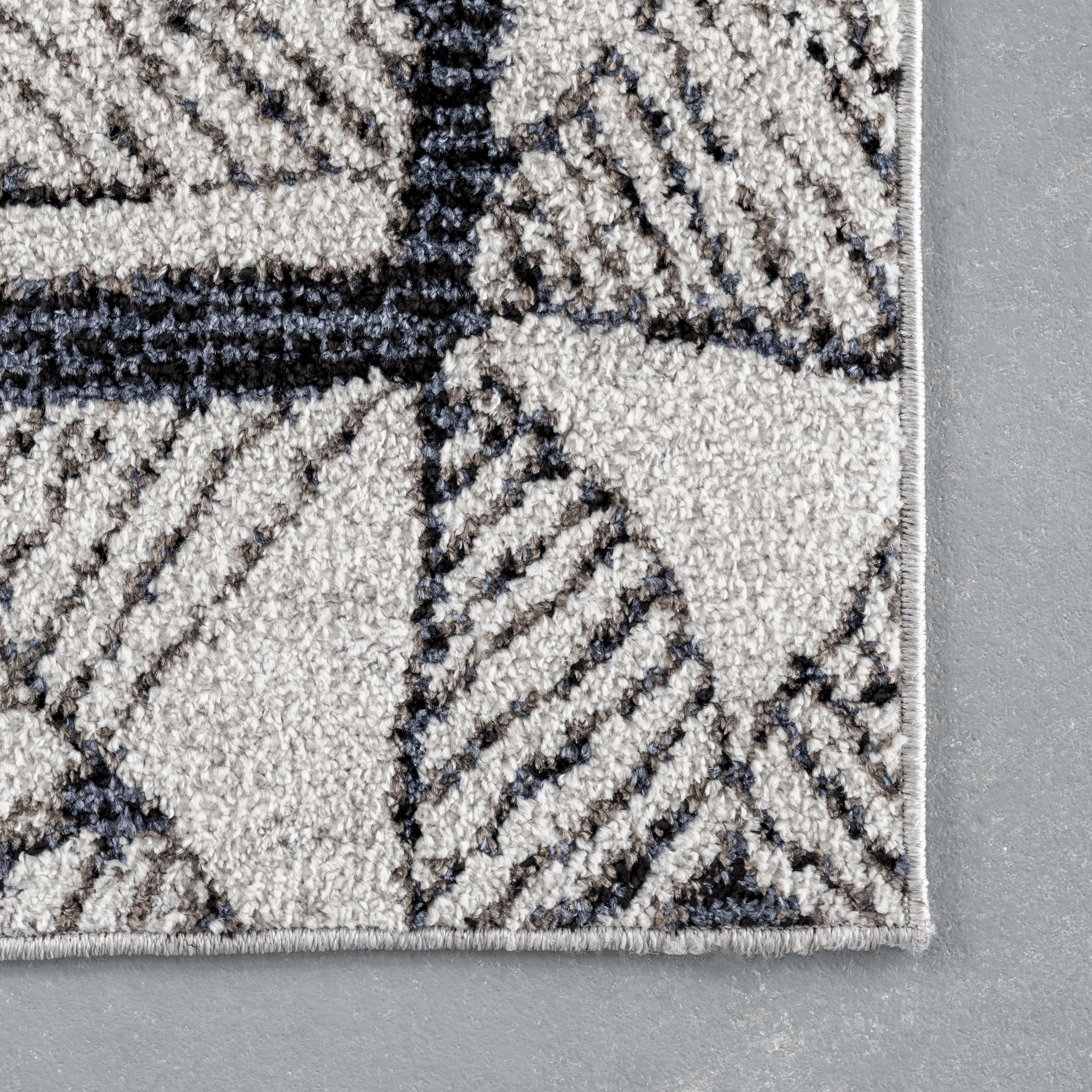 Paula Abstract Stripes Rug | Beige - Image 3