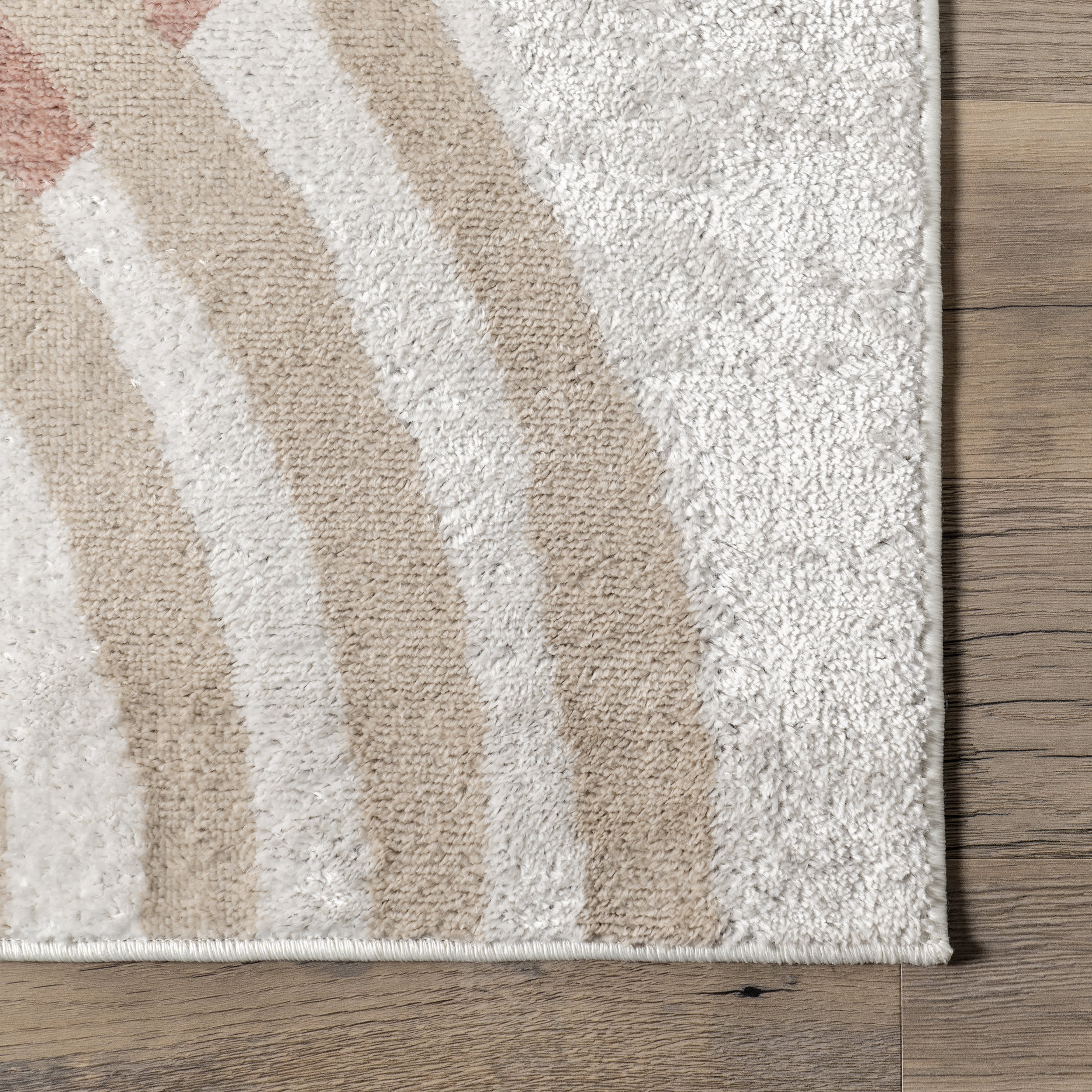 Pearl Contemporary Mars Rug | Blush - Image 3