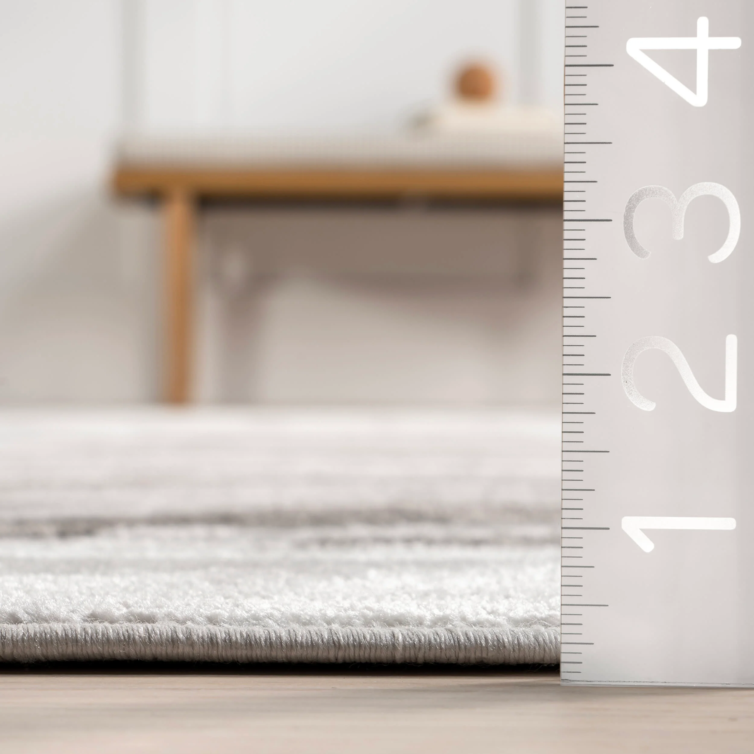 Pearl Contemporary Mars Rug | Grey - Image 5