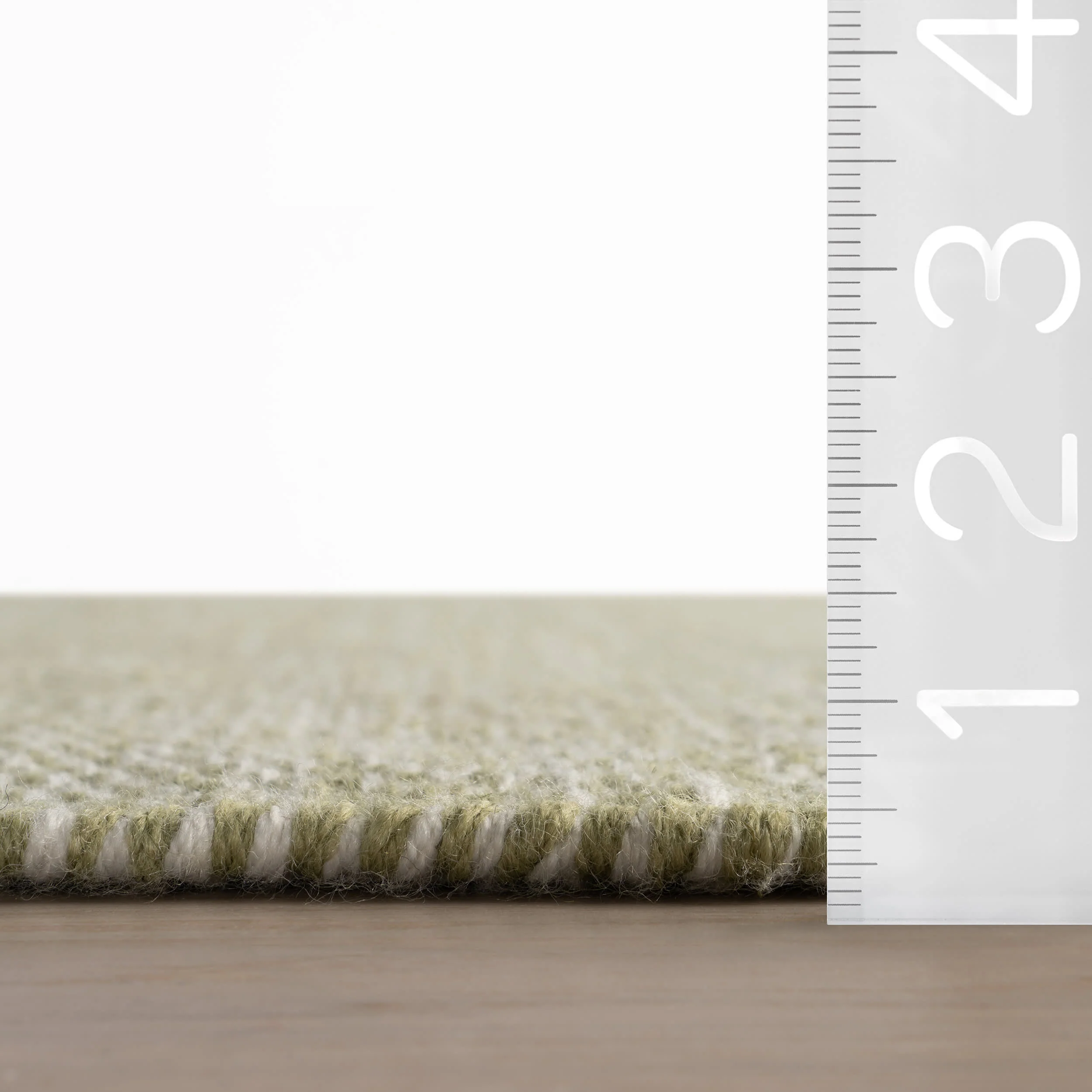 Pebble Handwoven Performance Rug | Green - Image 5