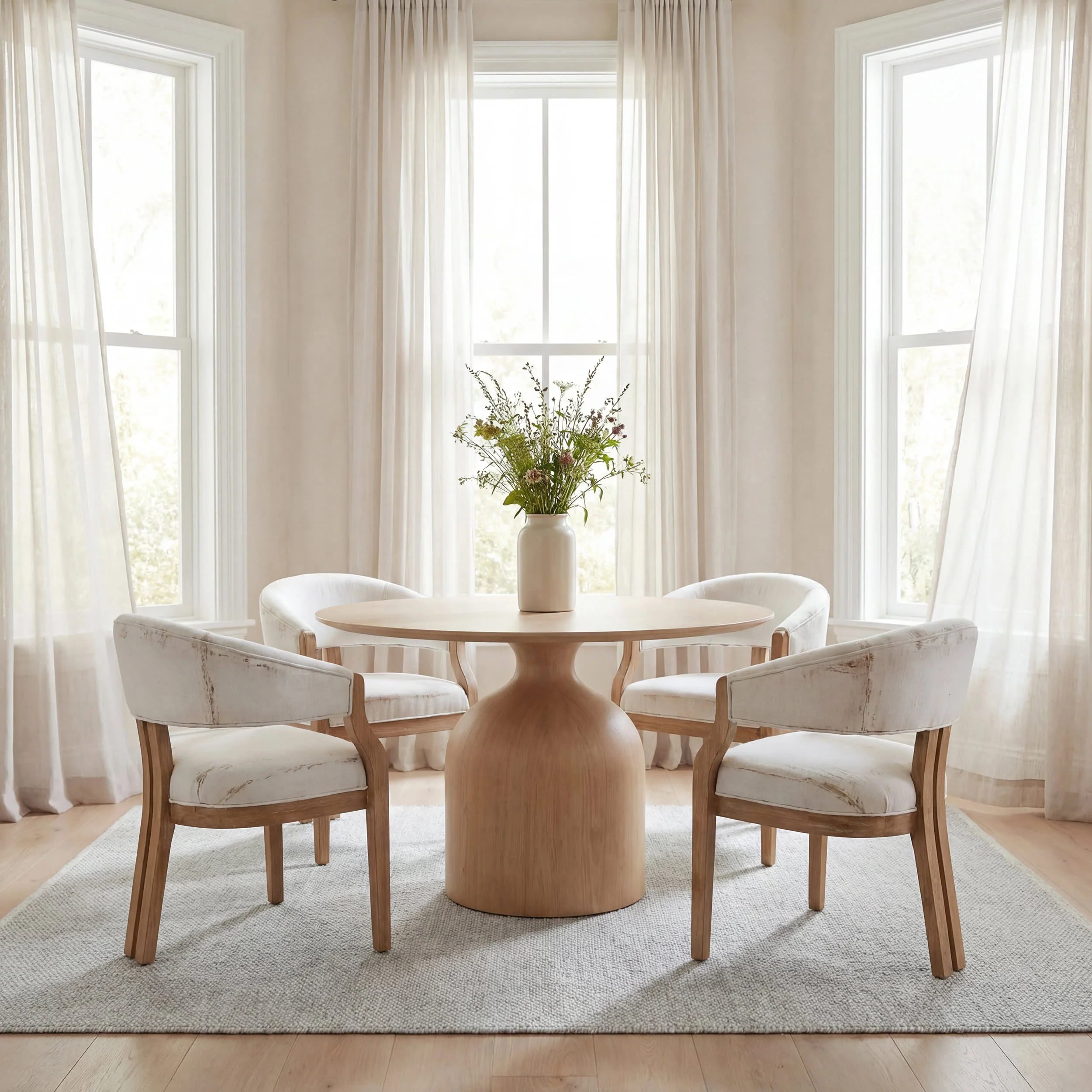 Pebble Handwoven Performance Rug | Grey - Image 3