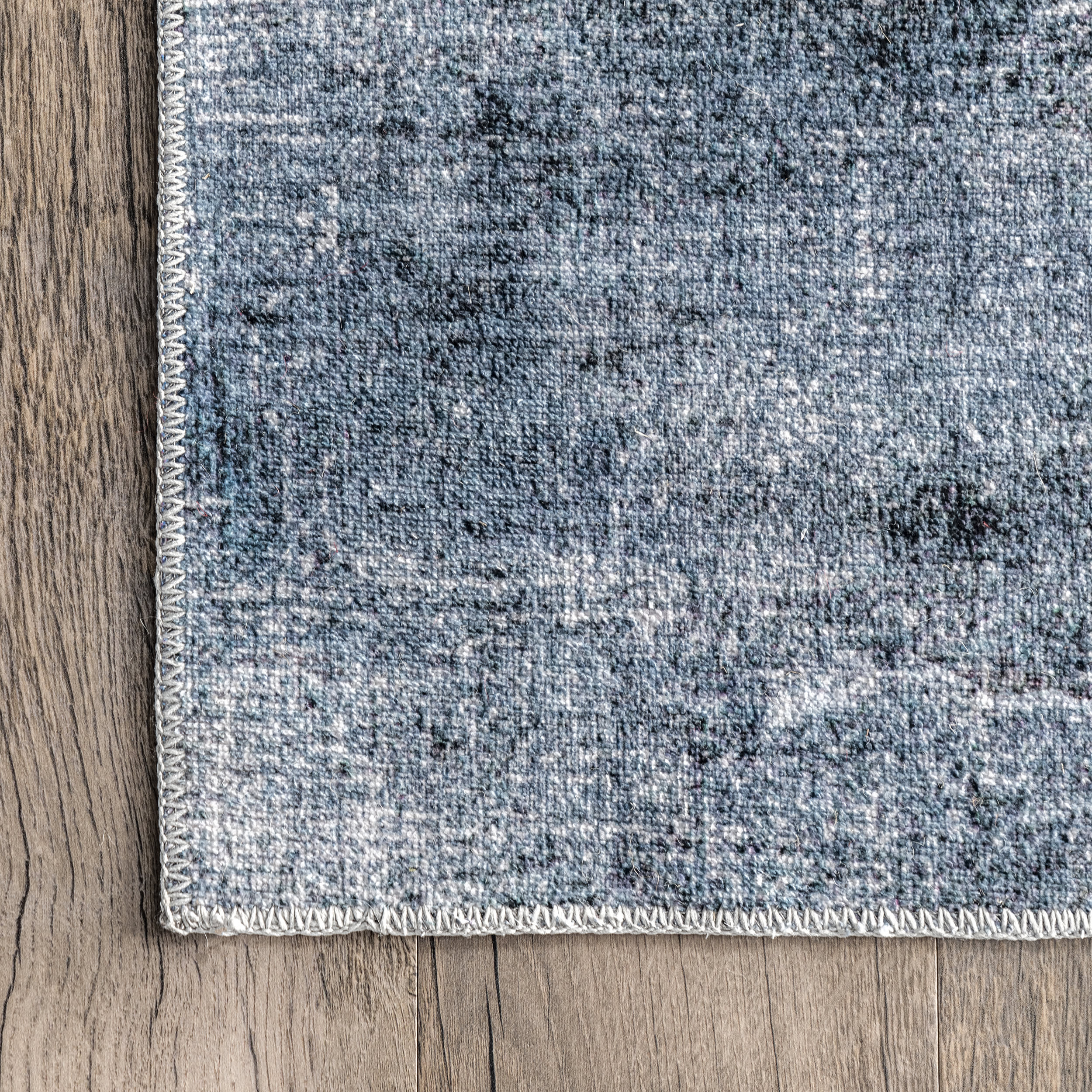 Peggy Washable Abstract Rug | Blue - Image 3