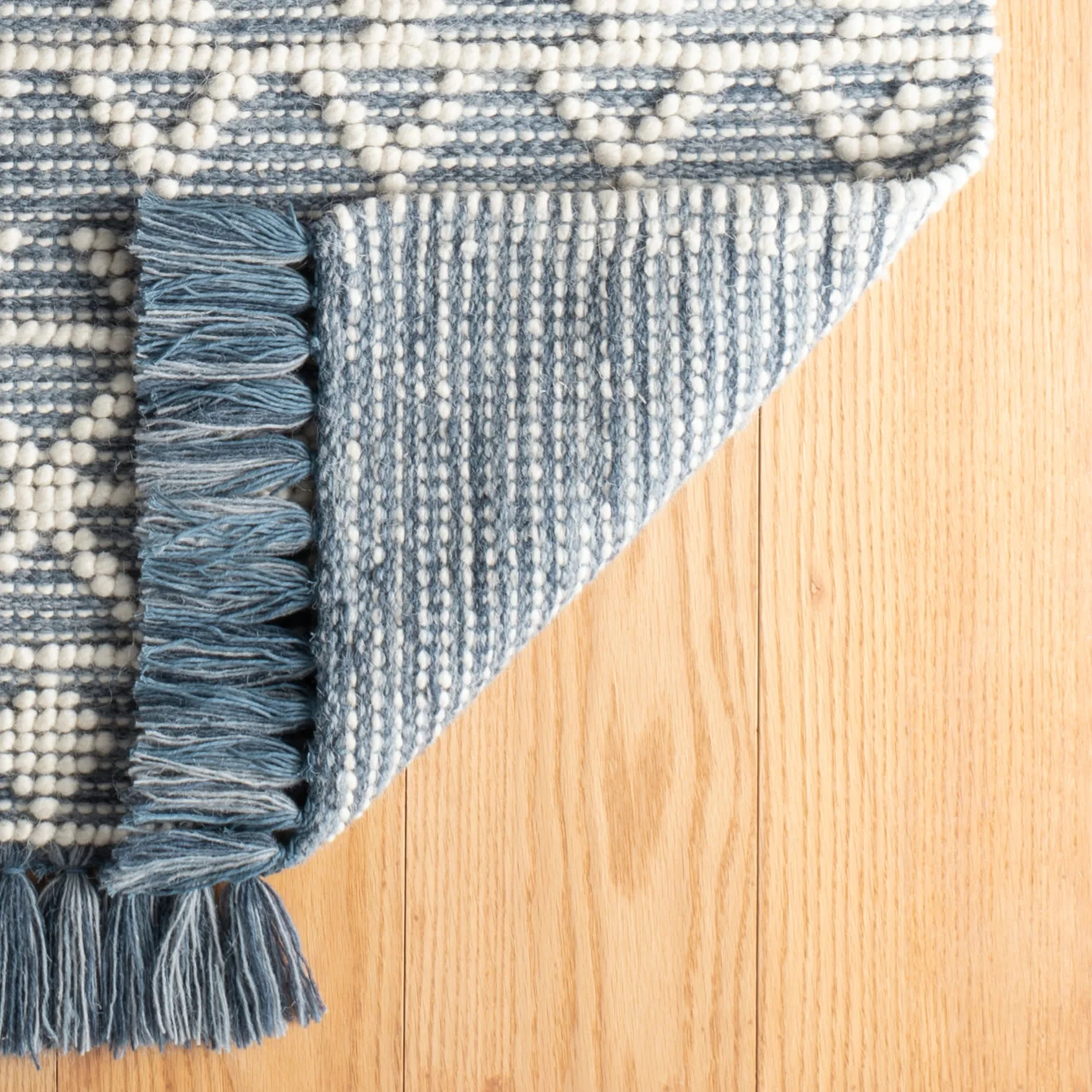 Pembrook Handwoven Wool Rug | Blue - Image 7