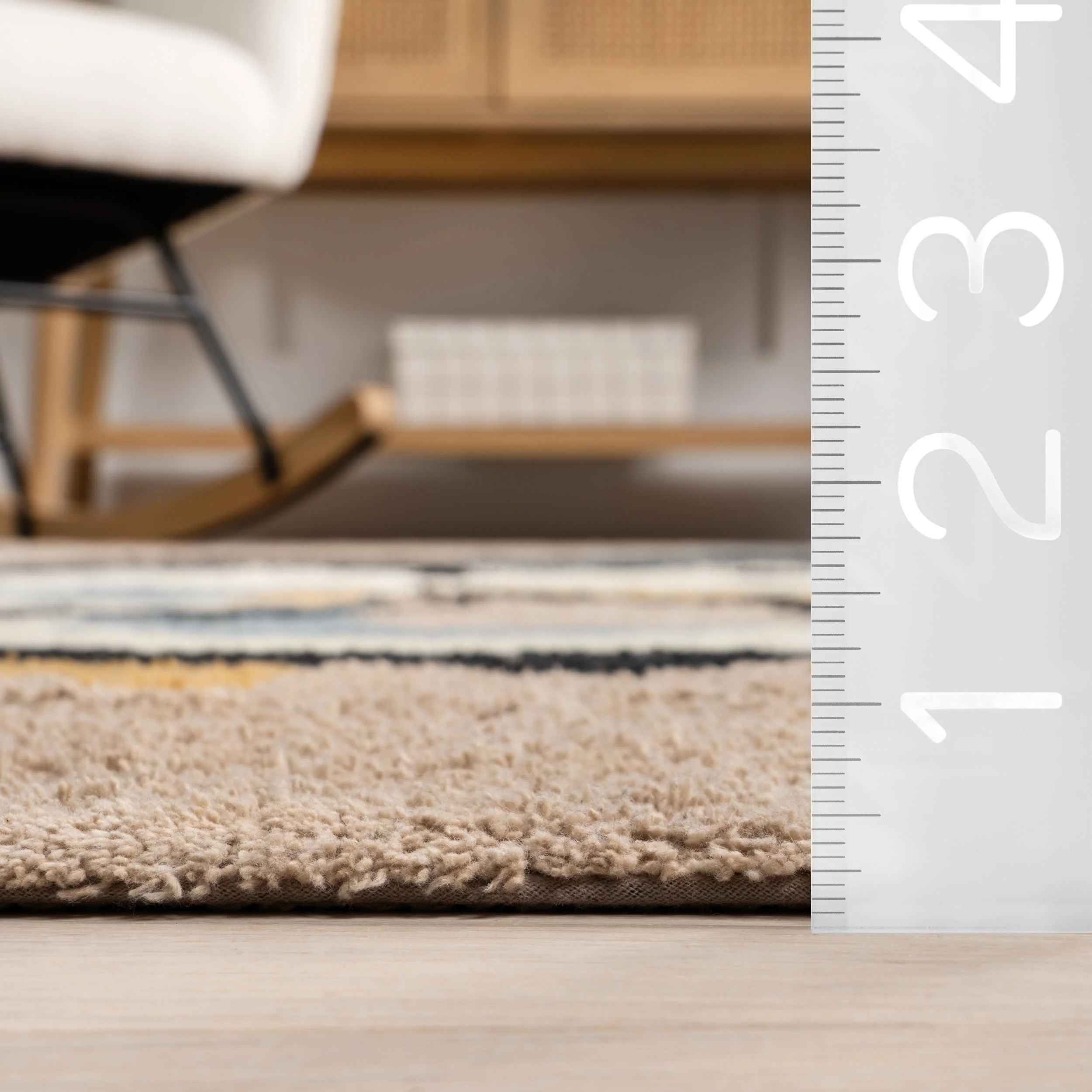 Penguin Nursery Washable Rug | Brown - Image 5
